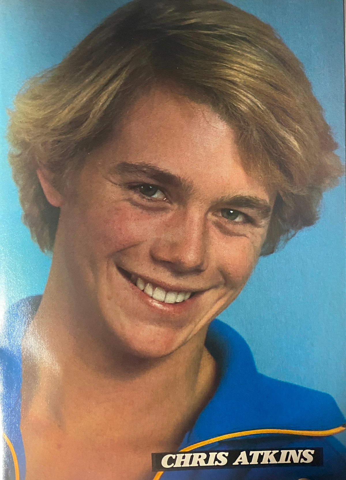 Michael Damian featured in Tiger Beat Star Magazine February 1981 with a charming smile reflecting 1980s pop culture.
