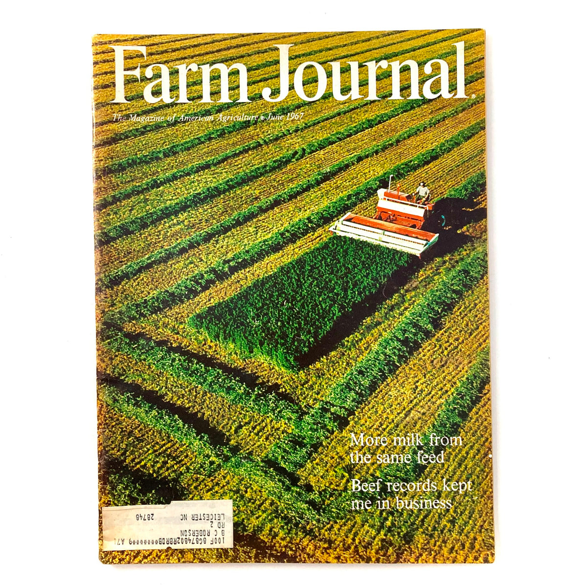 Vintage Farm Journal Magazine June 1967 The Dick Randall Farm, McPherson County