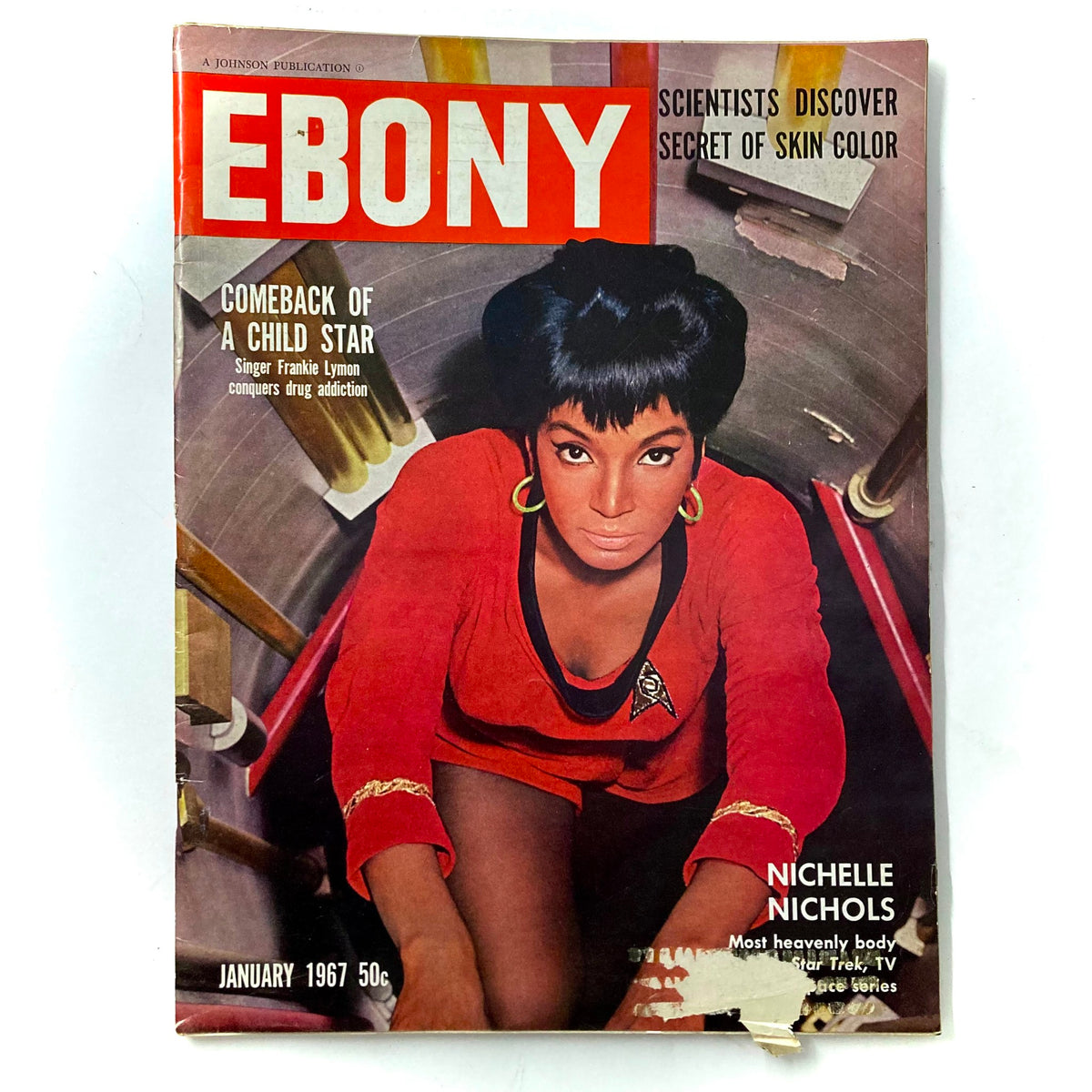 Ebony Magazine January 1967 Vol 22 No. 3 Nichelle Nichols of Star Trek