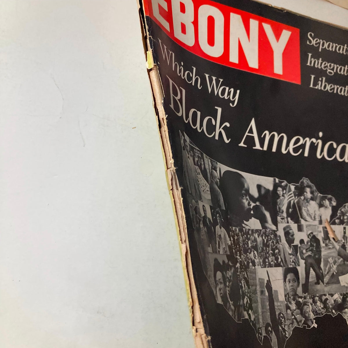 Vintage Ebony Magazine August 1970 Which Way Black America?