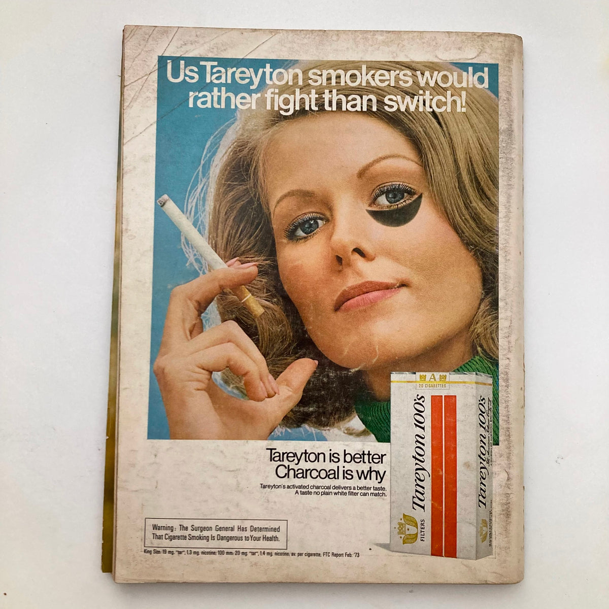Vintage Playboy Magazine October 1973 Playmate Valerie Lane w Centerfold No Label