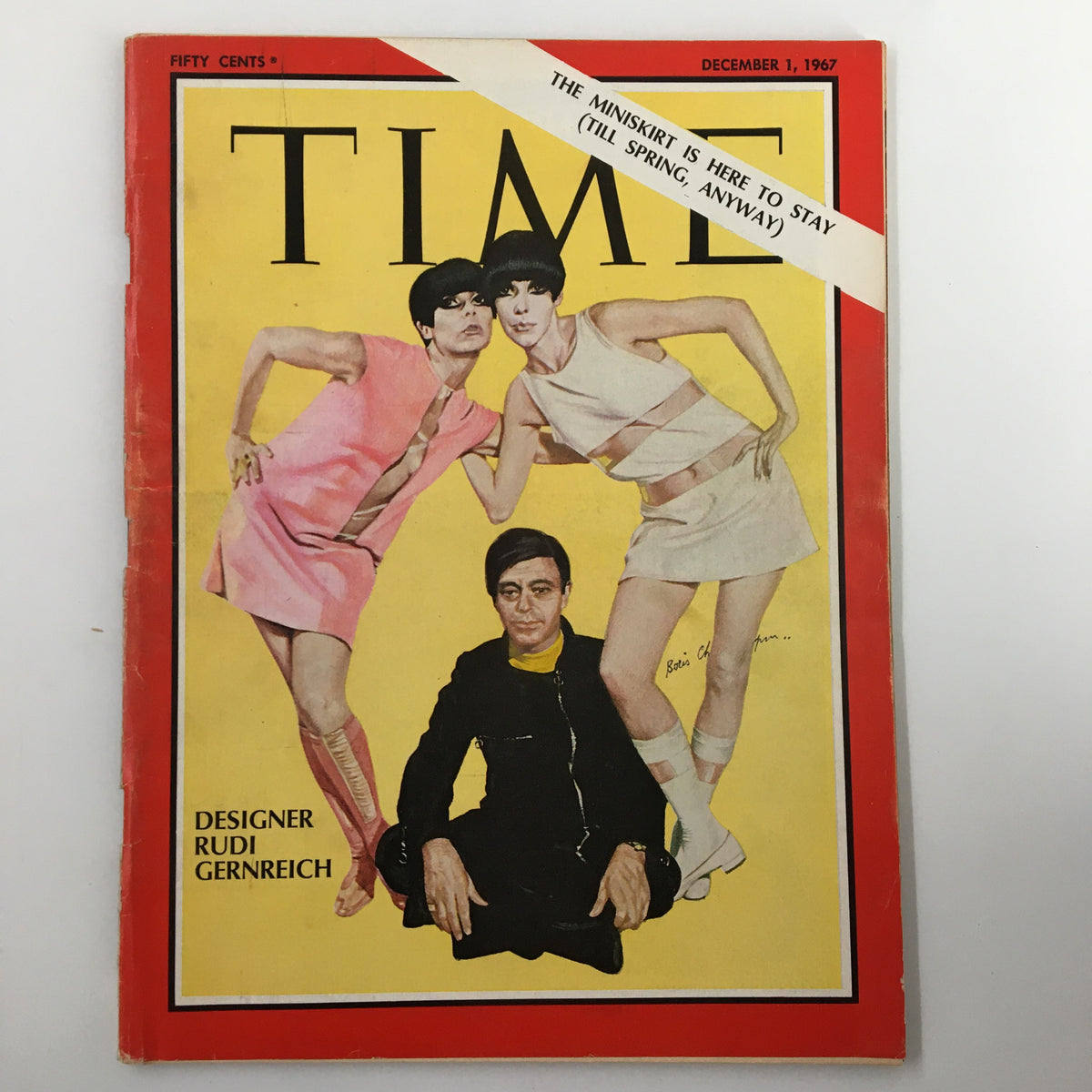 Time Magazine December 1 1967 Vol. 90 No. 22 Designer Rudi Gerneich No Label