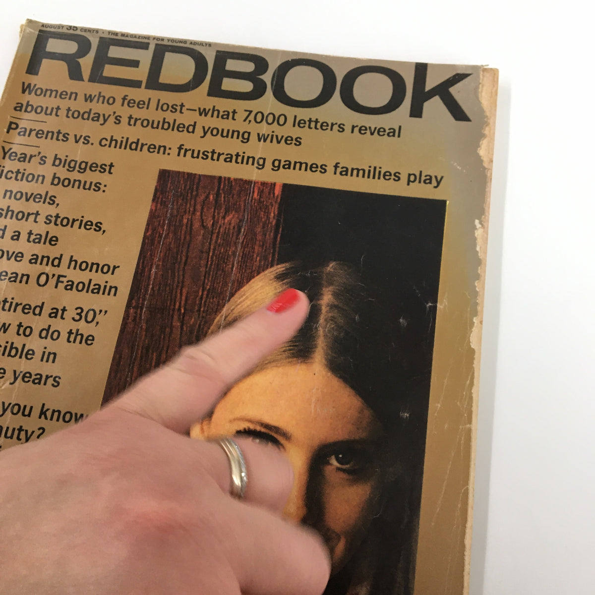 Vintage Redbook Magazine August 1966 An Answer to Young Mothers Who Feel Lost