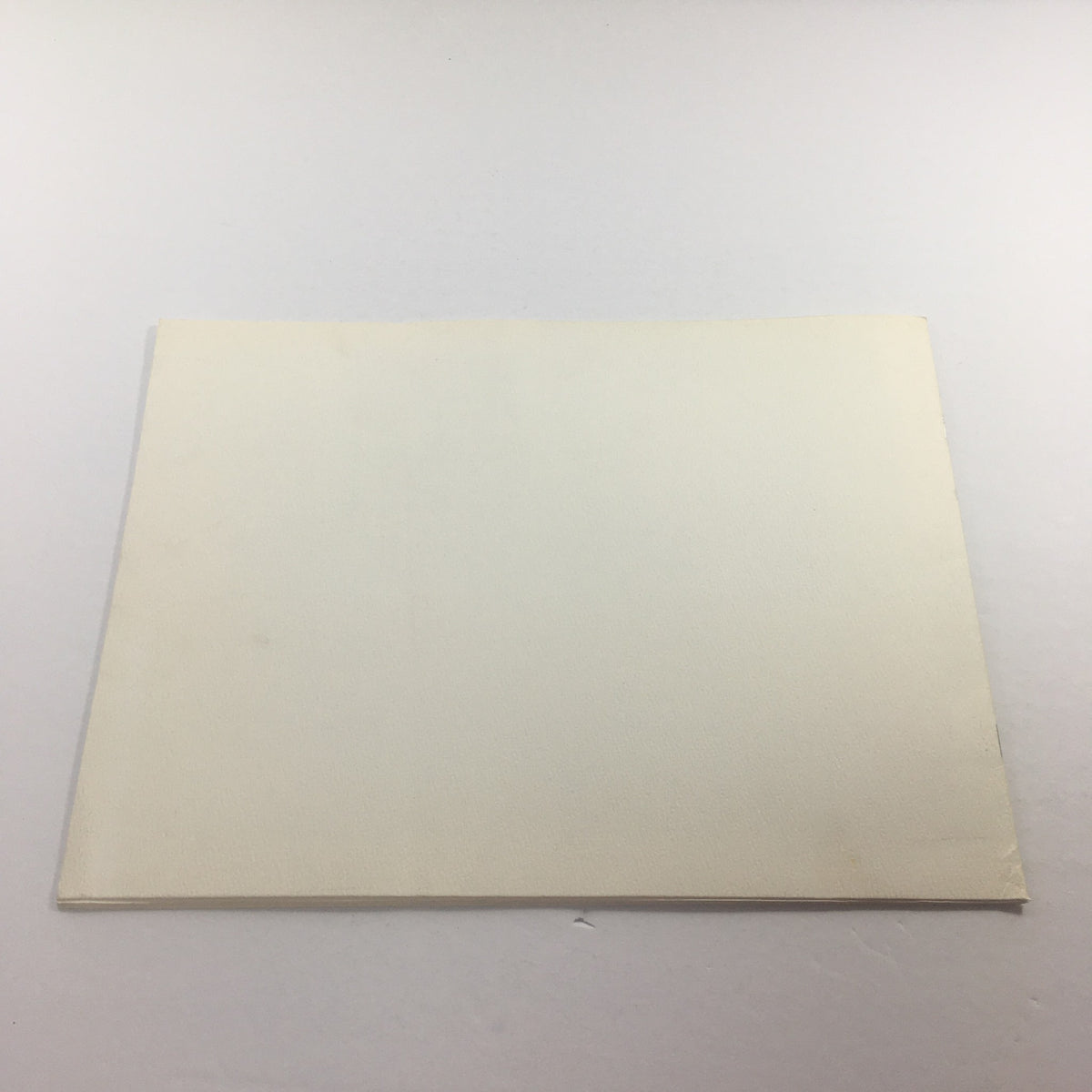 Blank page in the 1954 Mercedes-Benz 300-SL Fuel Injection Dealership Car Auto Brochure, showcasing its pristine condition.