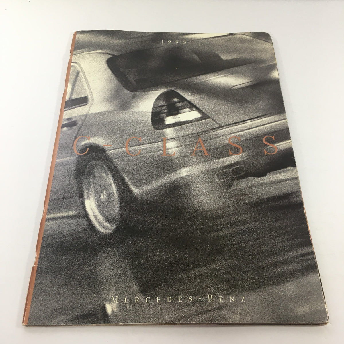 1995 Mercedes-Benz C-Class C-36 Sedan Brochure featuring a sleek design on the cover, showcasing the elegance of the vintage car.