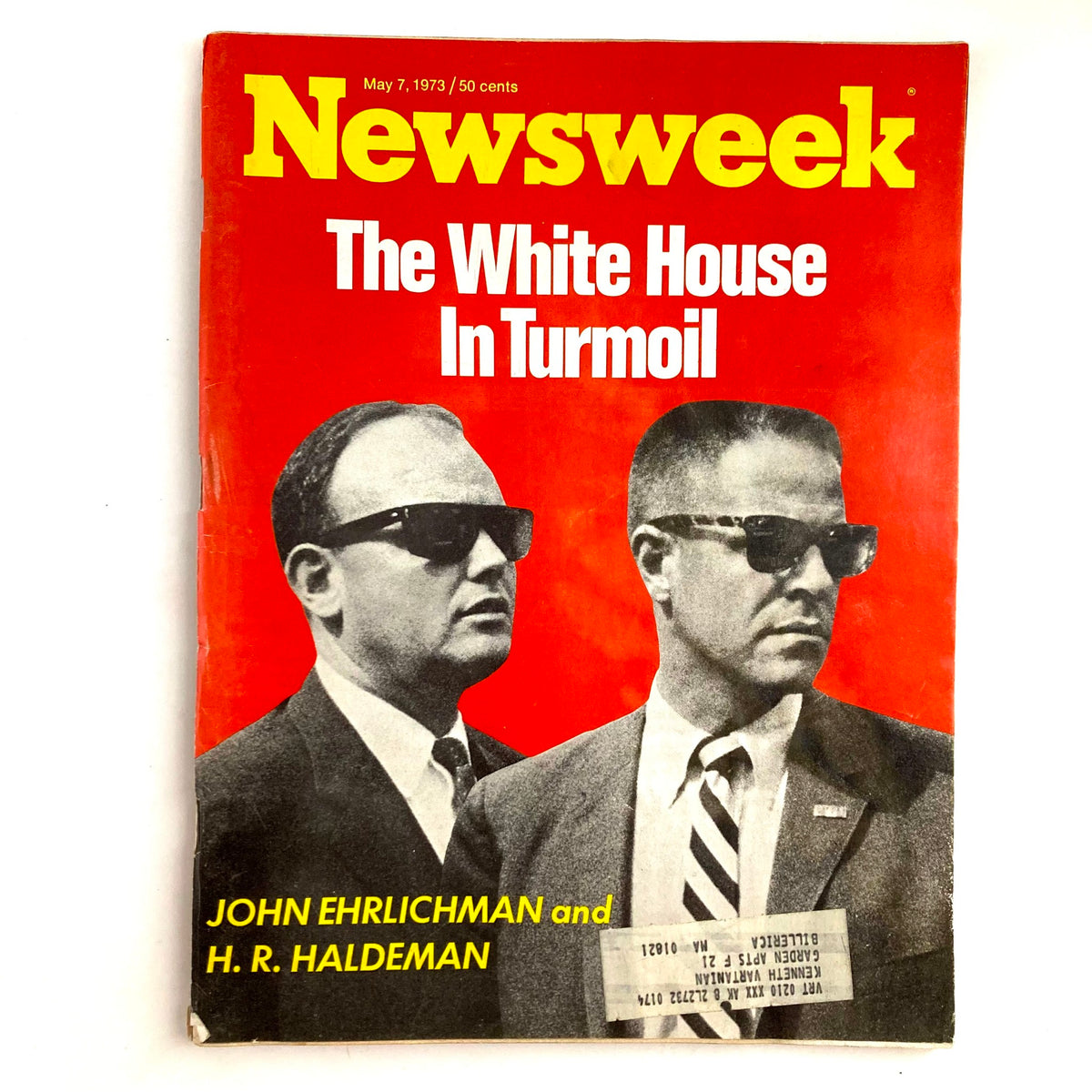 Vintage Newsweek Magazine May 7 1973 John Ehlrichman & H.R. Haldeman
