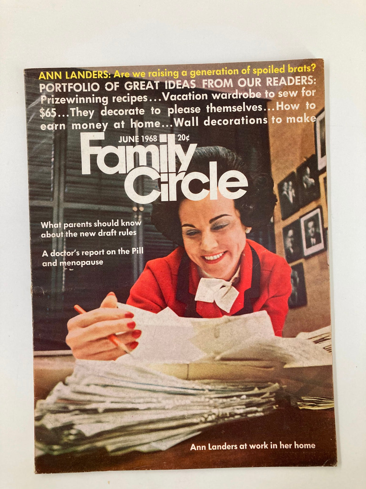 Vintage Family Circle Magazine June 1968 Gerry is Prettier and Slimmer No Label