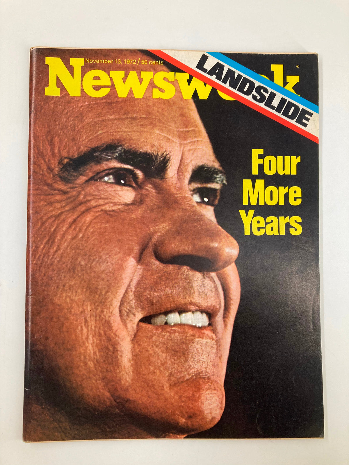 Newsweek Magazine November 13 1972 Richard Nixon Four More Years No Label