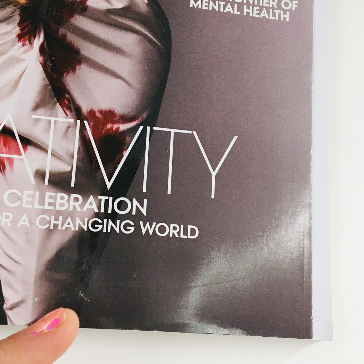 Vogue Magazine March 2021 featuring Gigi Hadid's captivating cover showcasing a whimsical portrayal, highlighting themes of creativity and mental health in a changing world.