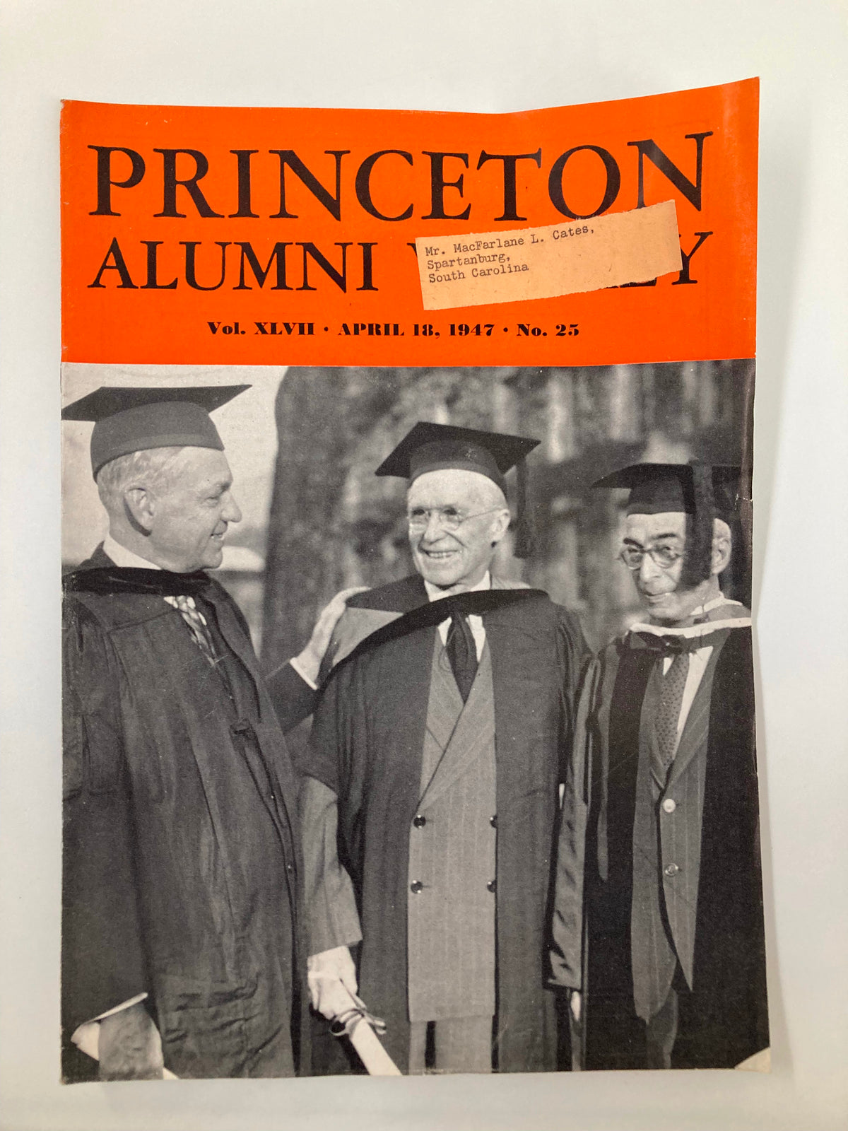 Vintage Princeton Alumni Weekly April 18 1947 The Graduate Council Spring Meeting