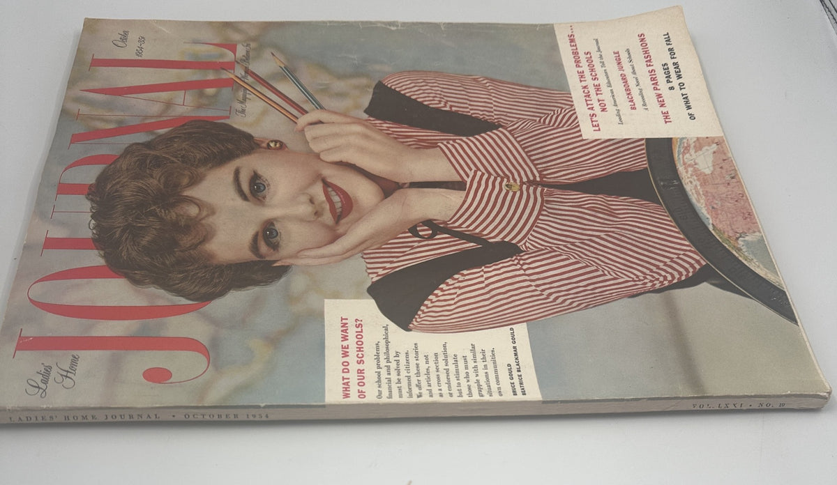 Ladies' Home Journal Magazine October 1954 Blackboard Jungle, Dorothy Thompson