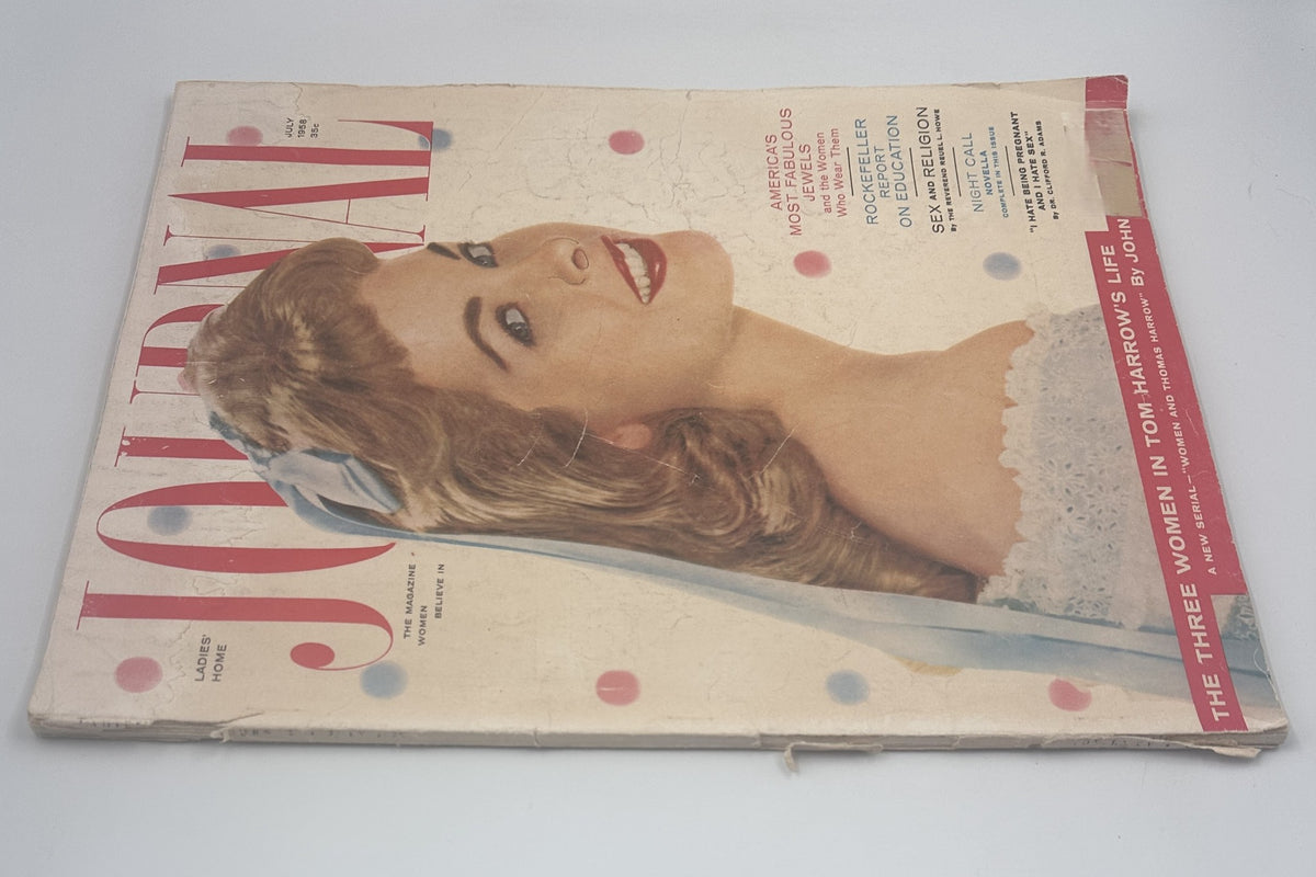 Ladies' Home Journal Magazine July 1958 Benjamin Spock, Dorothy Thompson