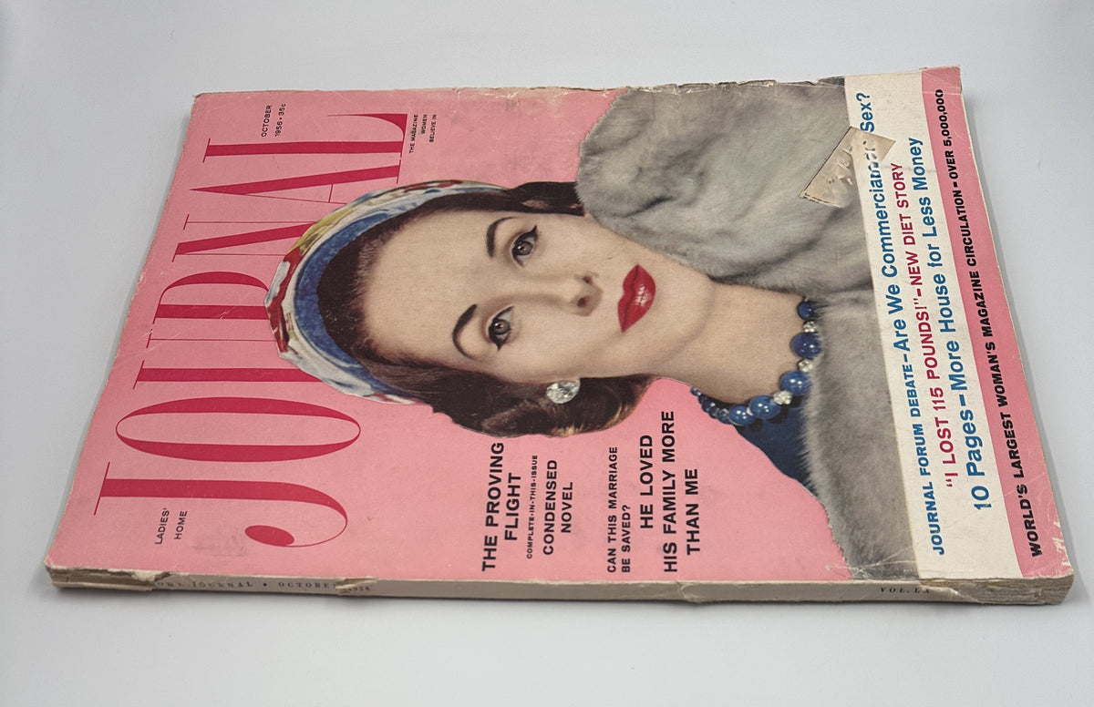 Ladies' Home Journal Magazine October 1956 The Proving Flight David Beaty, Spock