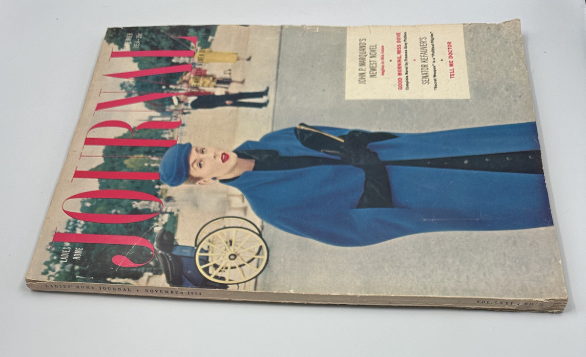 Ladies' Home Journal Magazine November 1954 Miss Dove, John P. Marquand