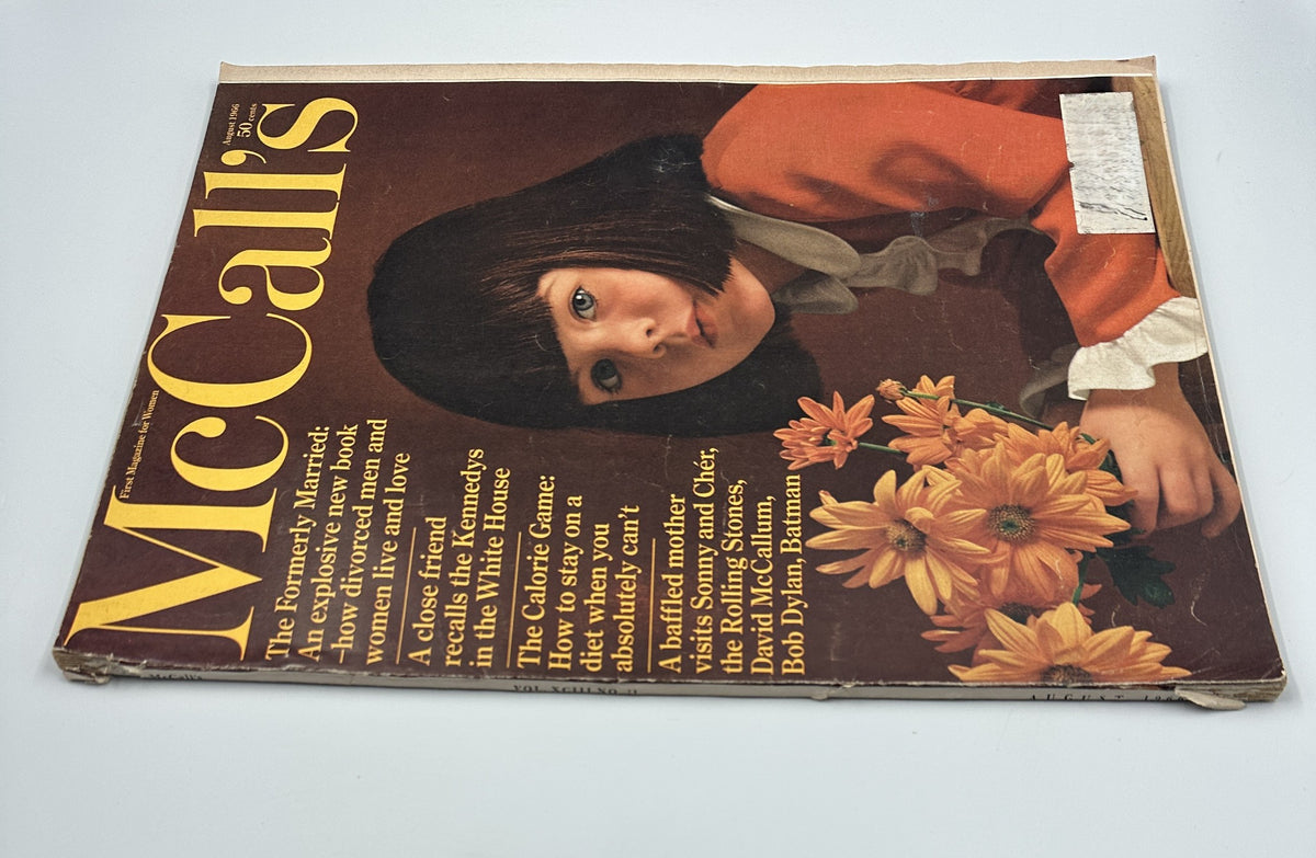 McCall's Magazine August 1966 Sonny and Cher, Rolling Stones, Bob Dylan