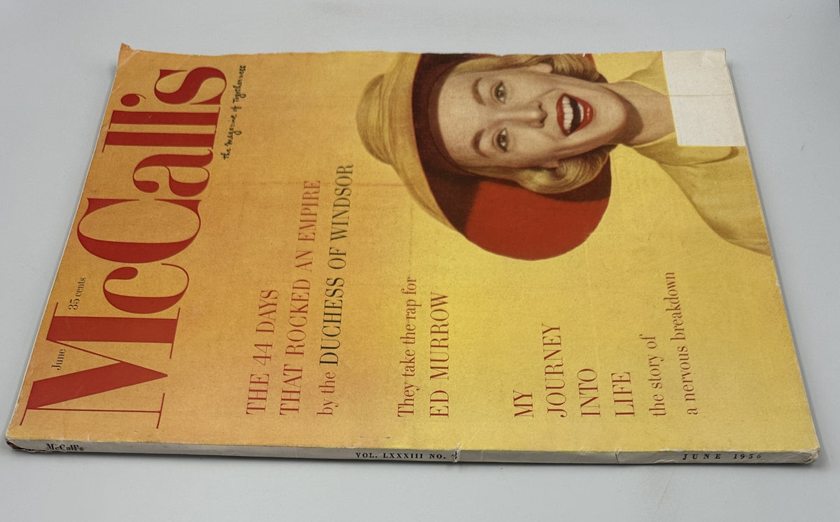 McCall's Magazine June 1956 Duchess of Windsor, Ed Murrow, Pat Boone