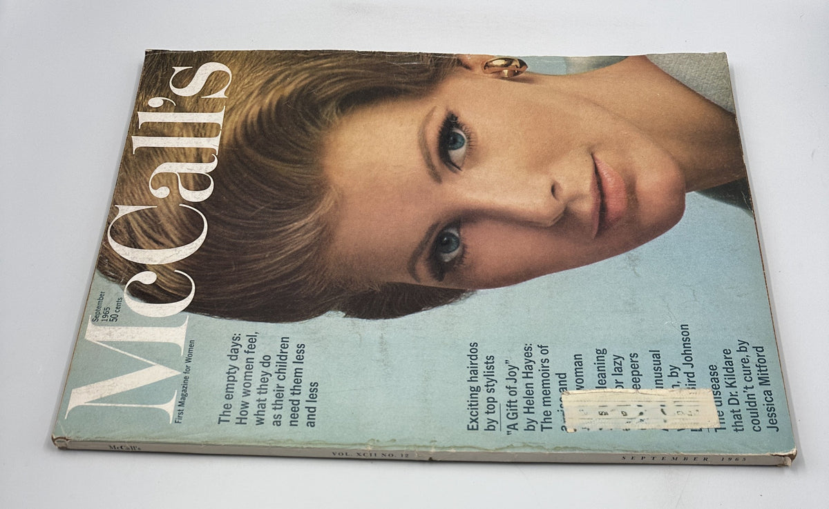 McCall’s Magazine September 1965 Helen Hayes, Lady Bird Johnson