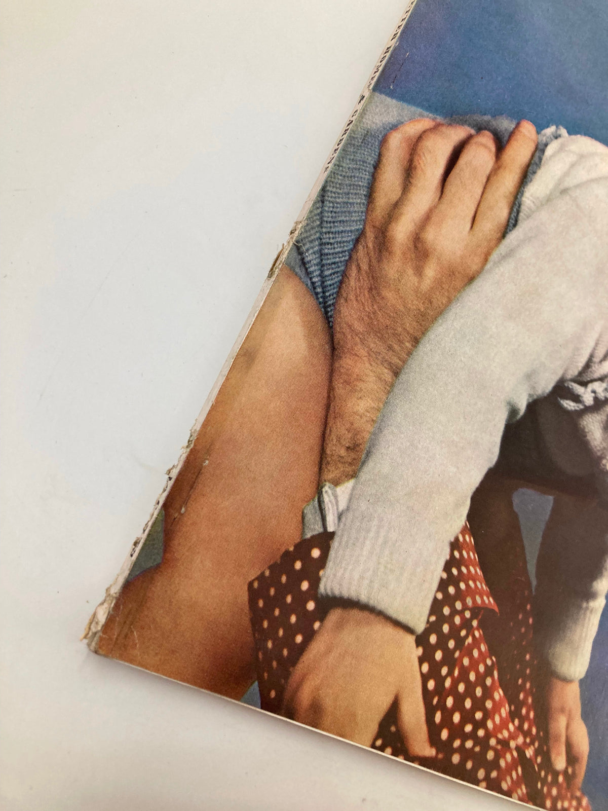 Close-up of the side of the May 1940 Vintage Better Homes & Gardens Magazine titled 'Summer Takes The Floor', showing the wear and edges.