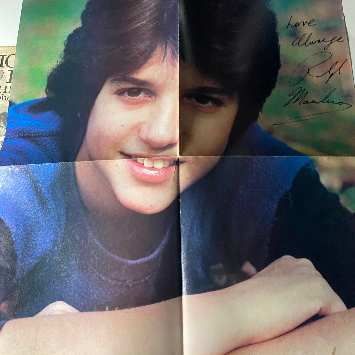 Vintage 1982 Tiger Beat Poster Special Magazine featuring a close-up photo of teen idol Ralph Macchio, representing the nostalgic charm of the 80s.