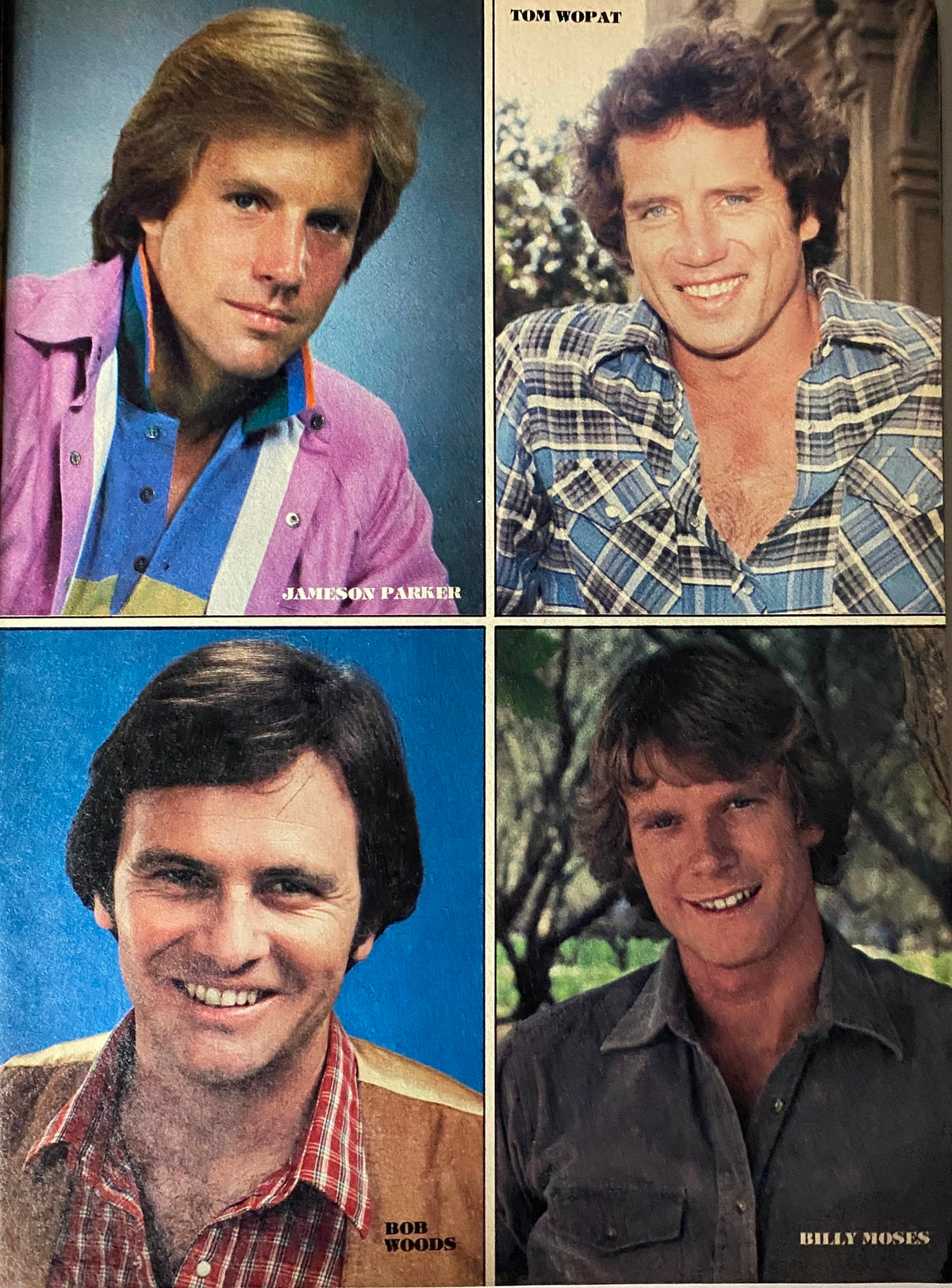 Movie Screen Yearbook No. 31 Rick Springfield, Tom Selleck w Poster No Label