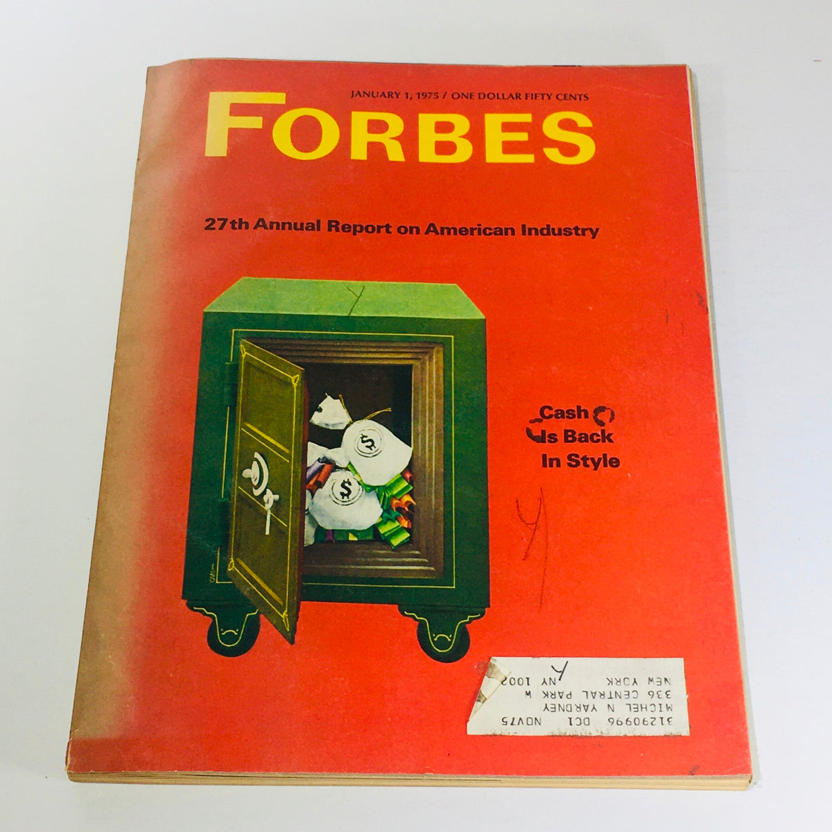 Forbes Magazine: January 1 1975 - 27th Annual Report on American Industry