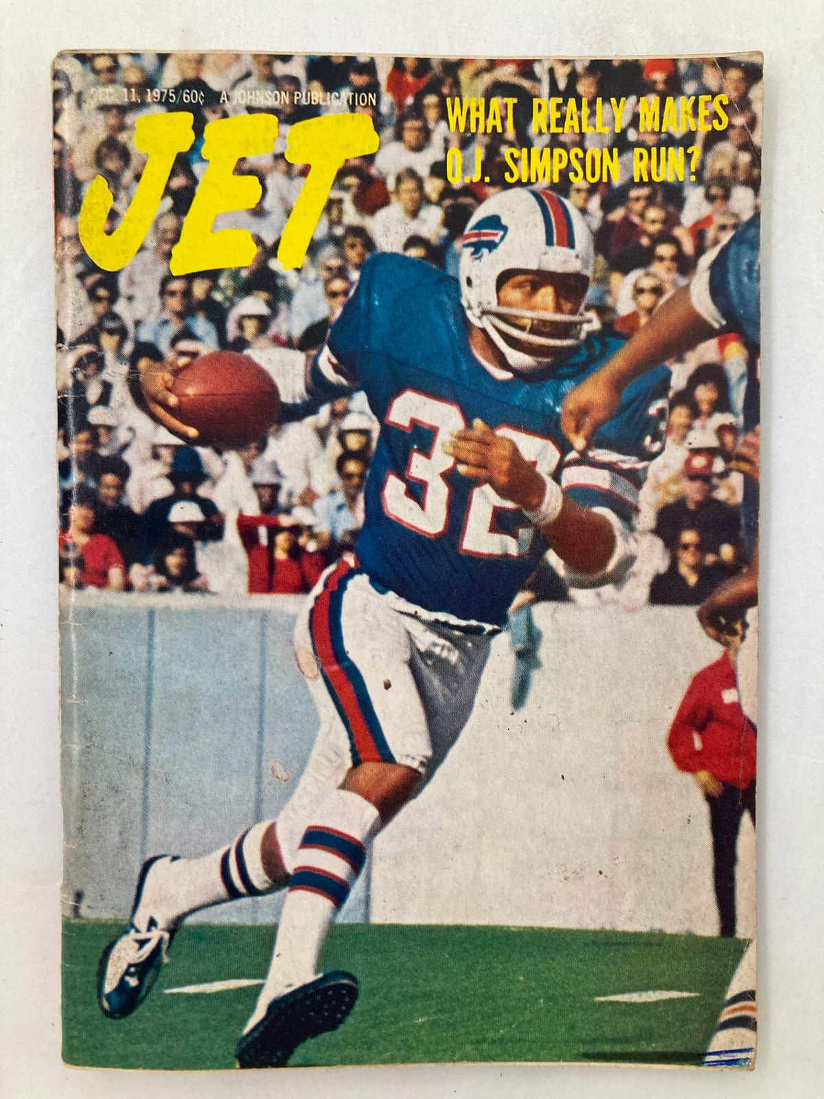 Vintage Jet Magazine December 11 1975 Vol 49 #12 O.J. Simpson No Label