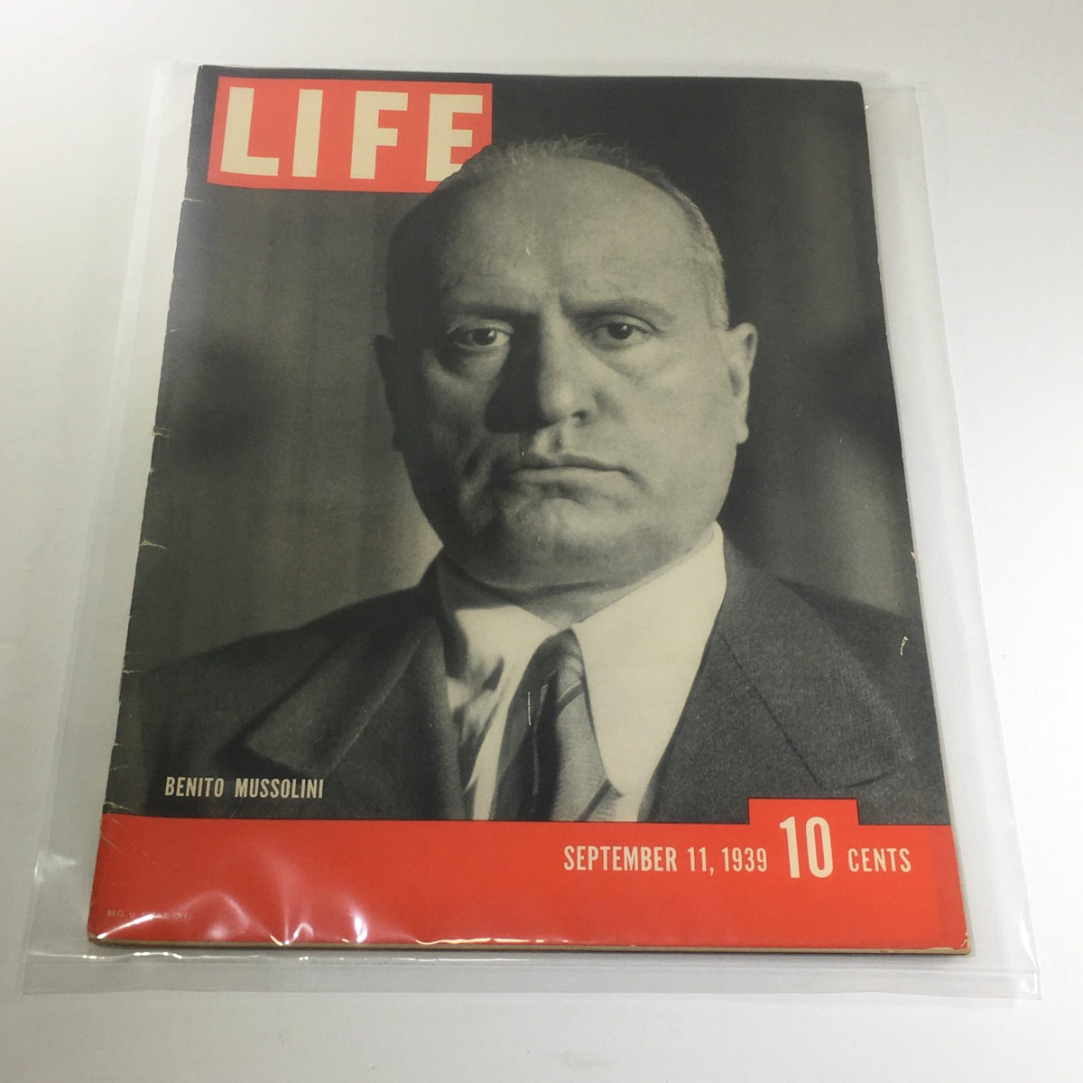 Vintage Life Magazine: September 11 1939 - Benito Mussolini