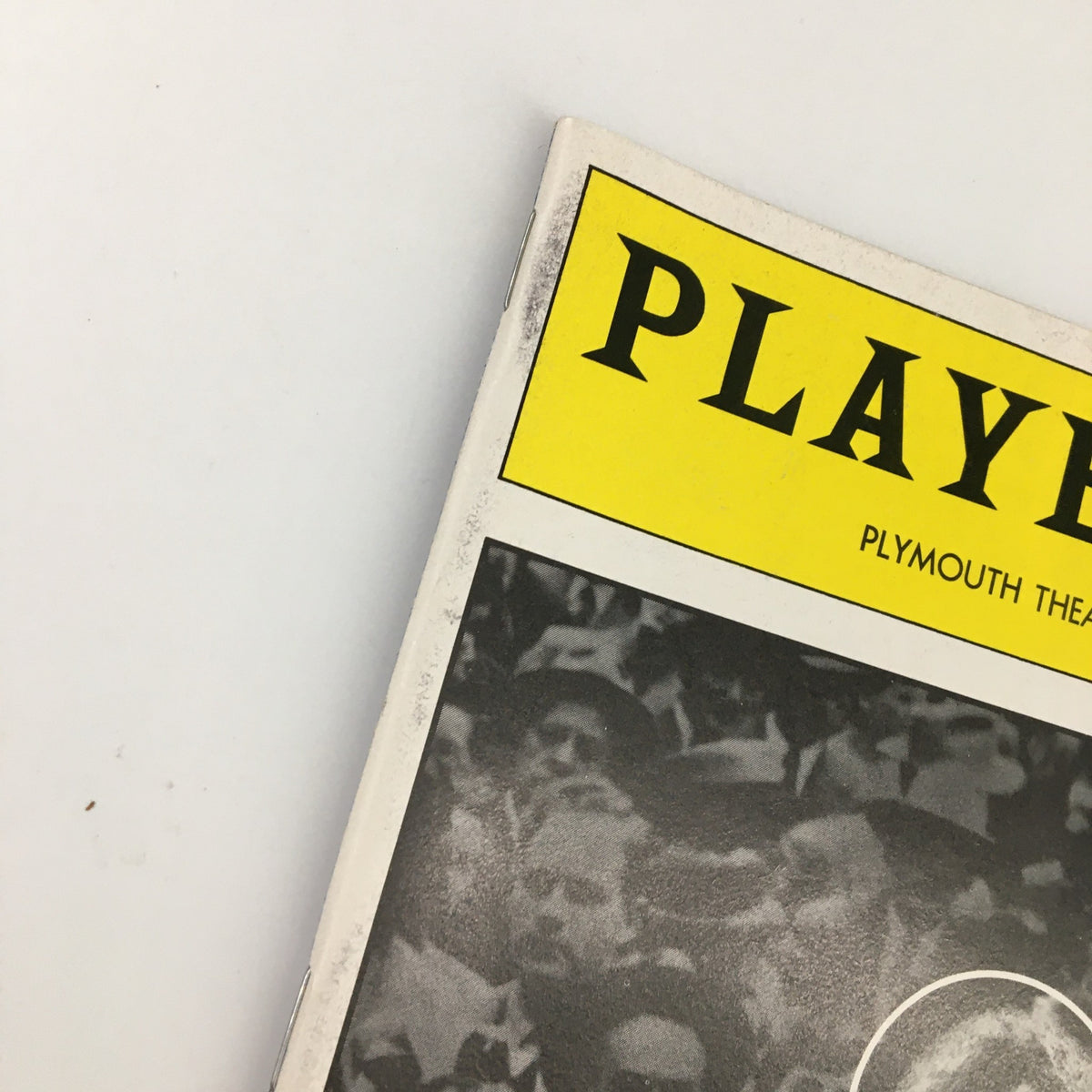 1989 Playbill for Plymouth Theatre featuring the title with a vintage design, showcasing the top section of the Playbill.