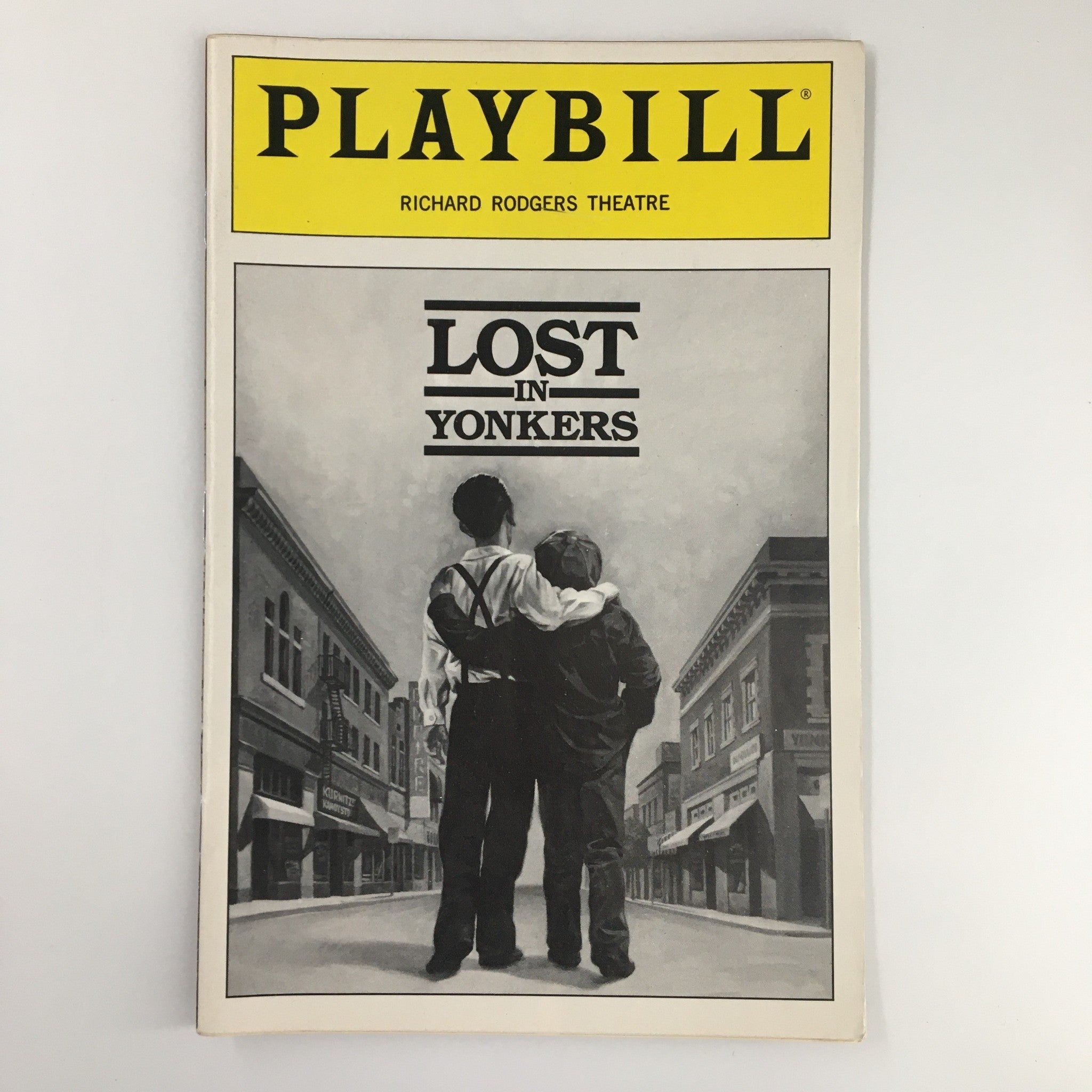 1991 Playbill Lost in Yonkers Vintage