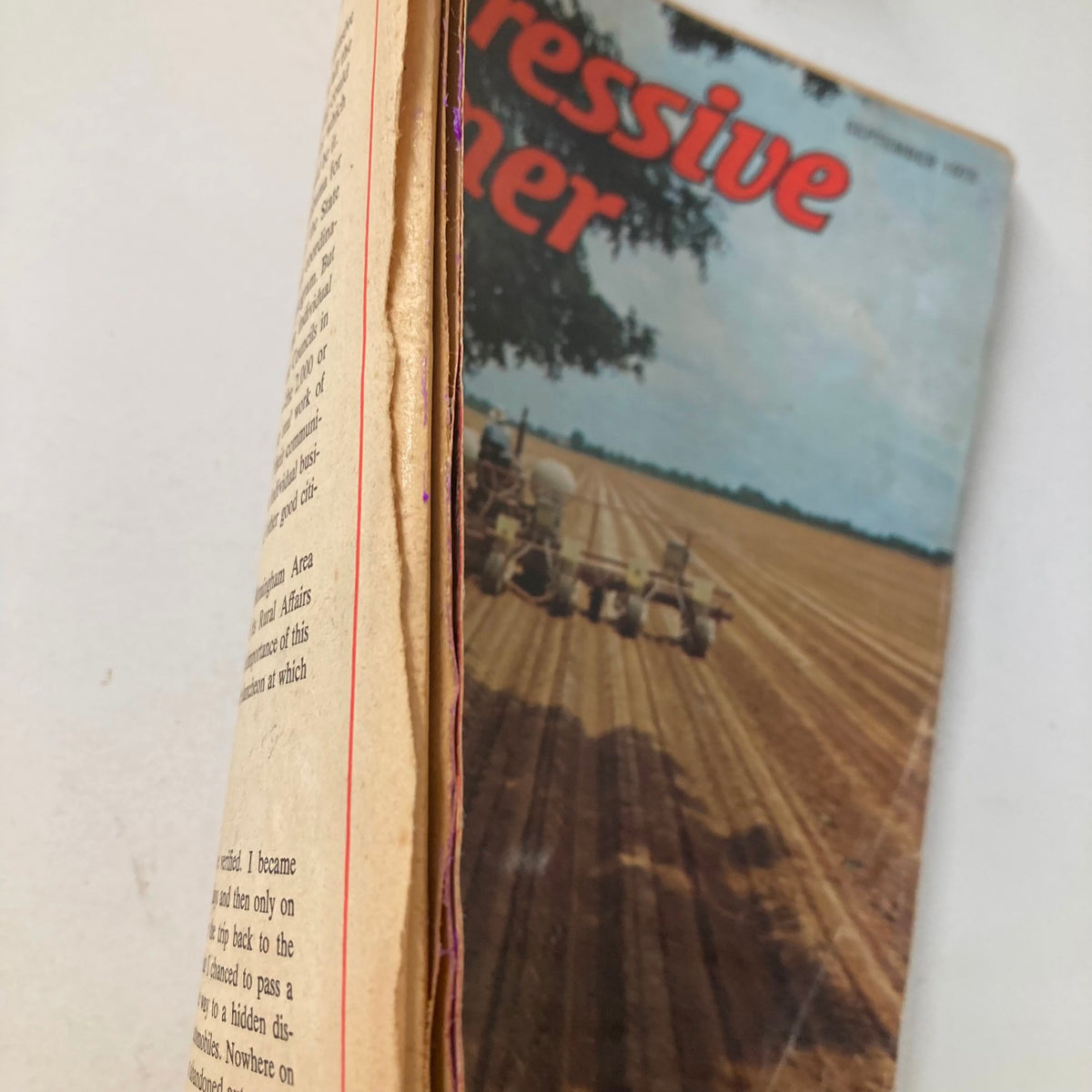 Vintage Progressive Farmer Magazine September 1973 A Wilderness Transformed