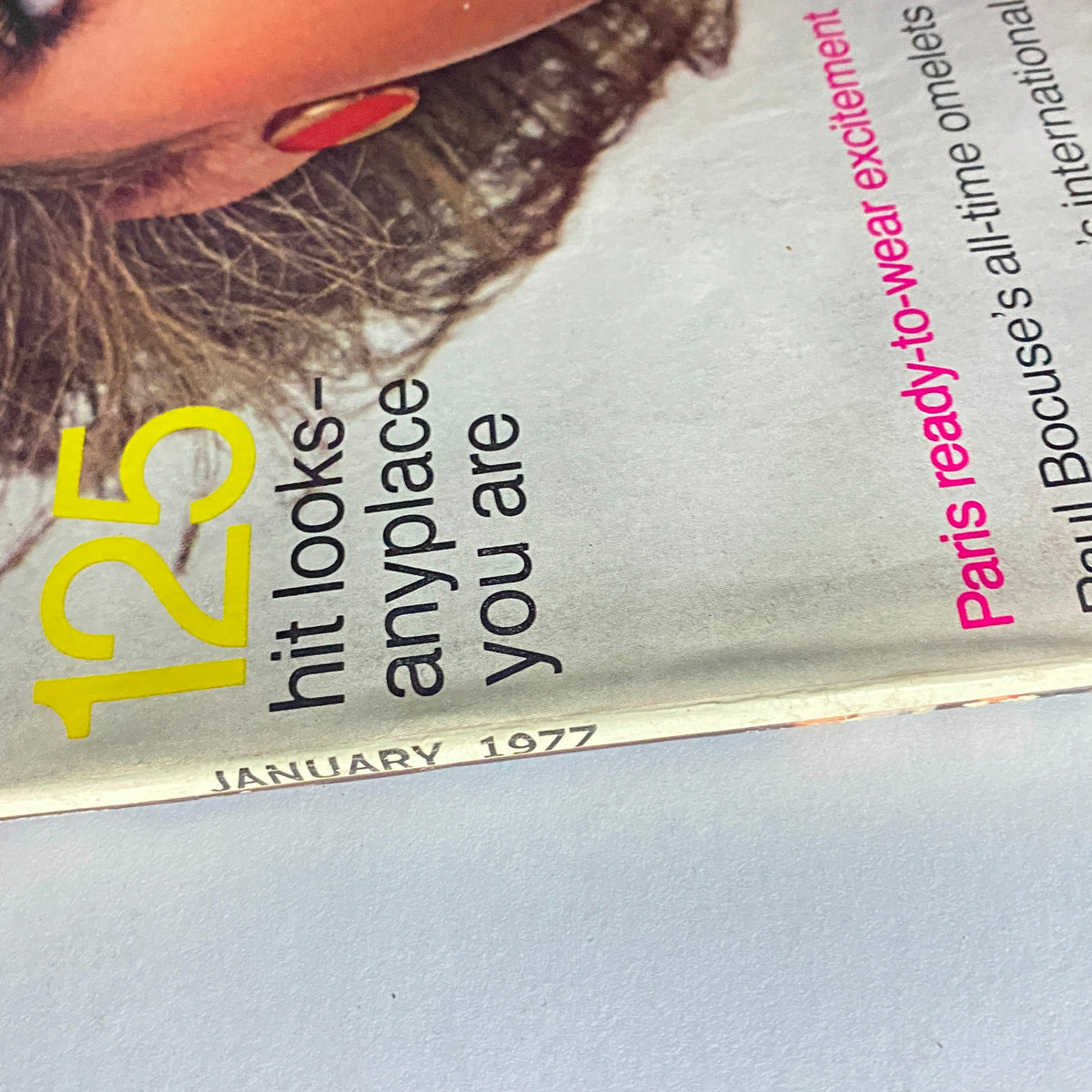 Vogue Magazine January 1977 Rosie Vela Cover