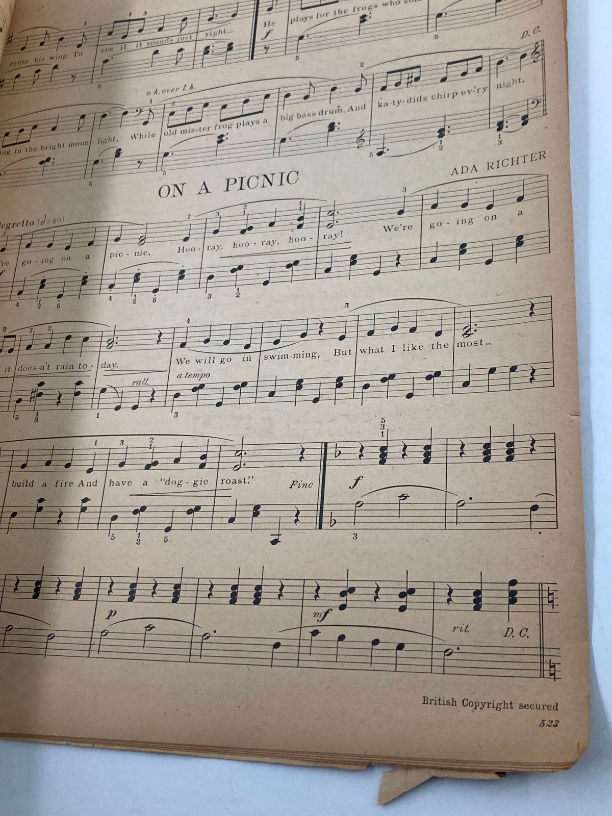 Vintage Etude The Music Magazine September 1946 Vol 64 #9 Prelude in D Major