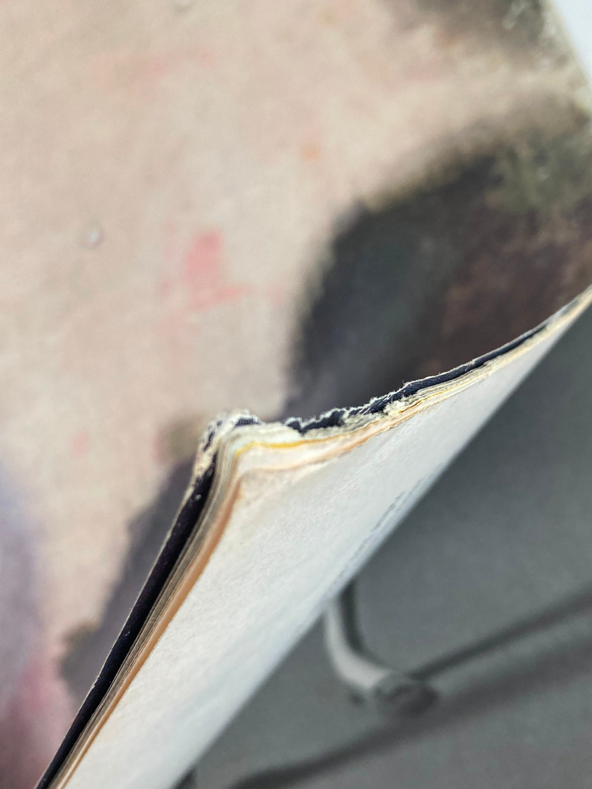 Image of a worn edge of The New Yorker Full Magazine September 23 1967, depicting signs of age that enhance its antique character.