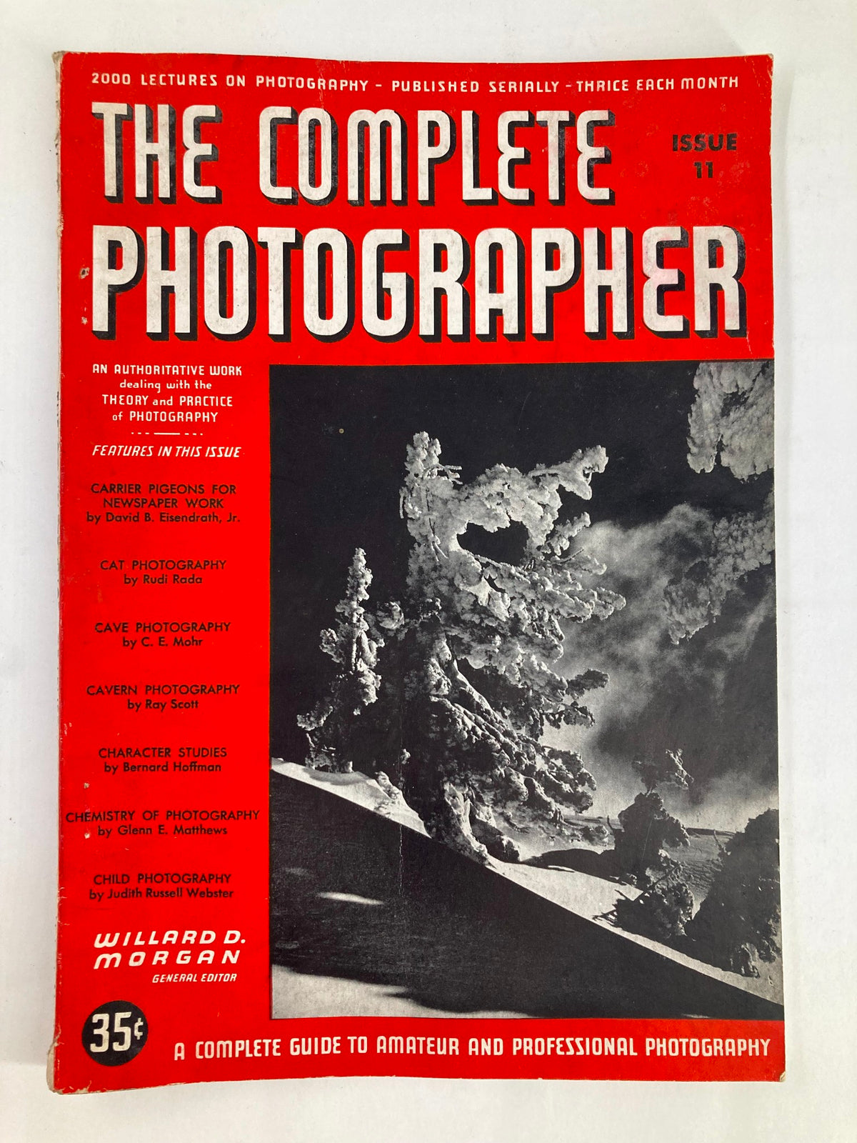 VTG The Complete Photographer Magazine Issue 11 Vol 2 - Cover photo featuring dramatic black and white landscape photography.