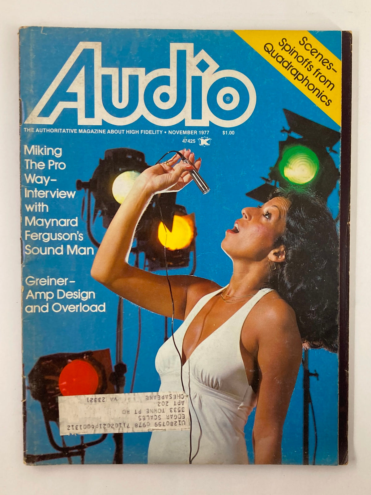 Vintage Audio Magazine November 1977 Vol 61 #11 Greiner Amp Design and Overload