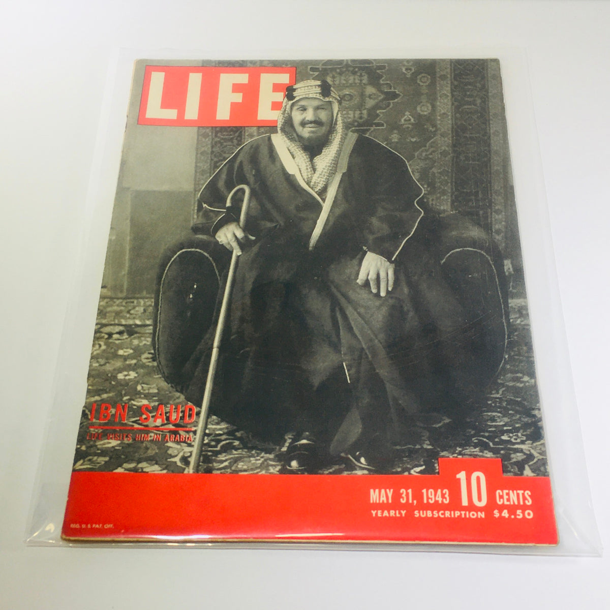 Life Magazine: May 31 1943 - IBN Saud Life Visits Him in Arabia
