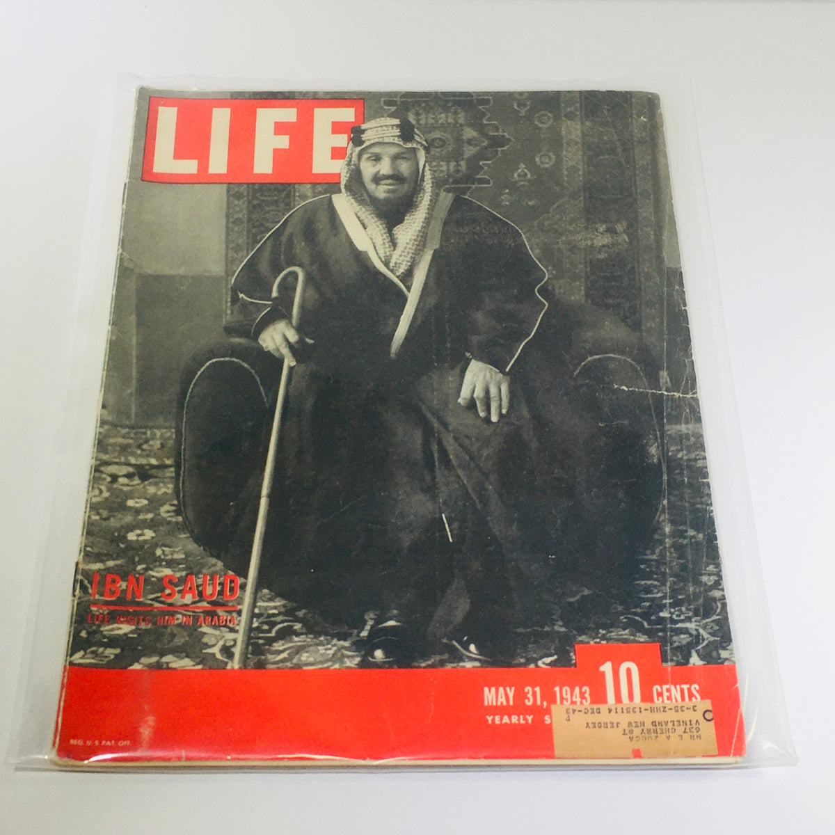 Life Magazines: May 31 1943 - IBN Saudi Life Visits Him In Mecca Arabia