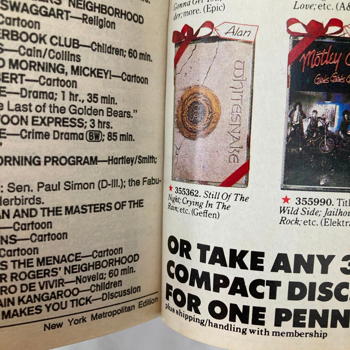 Inside page of the TV Guide Magazine October 24, 1987, presenting television listings and featured programs, an essential snapshot of the era's media.