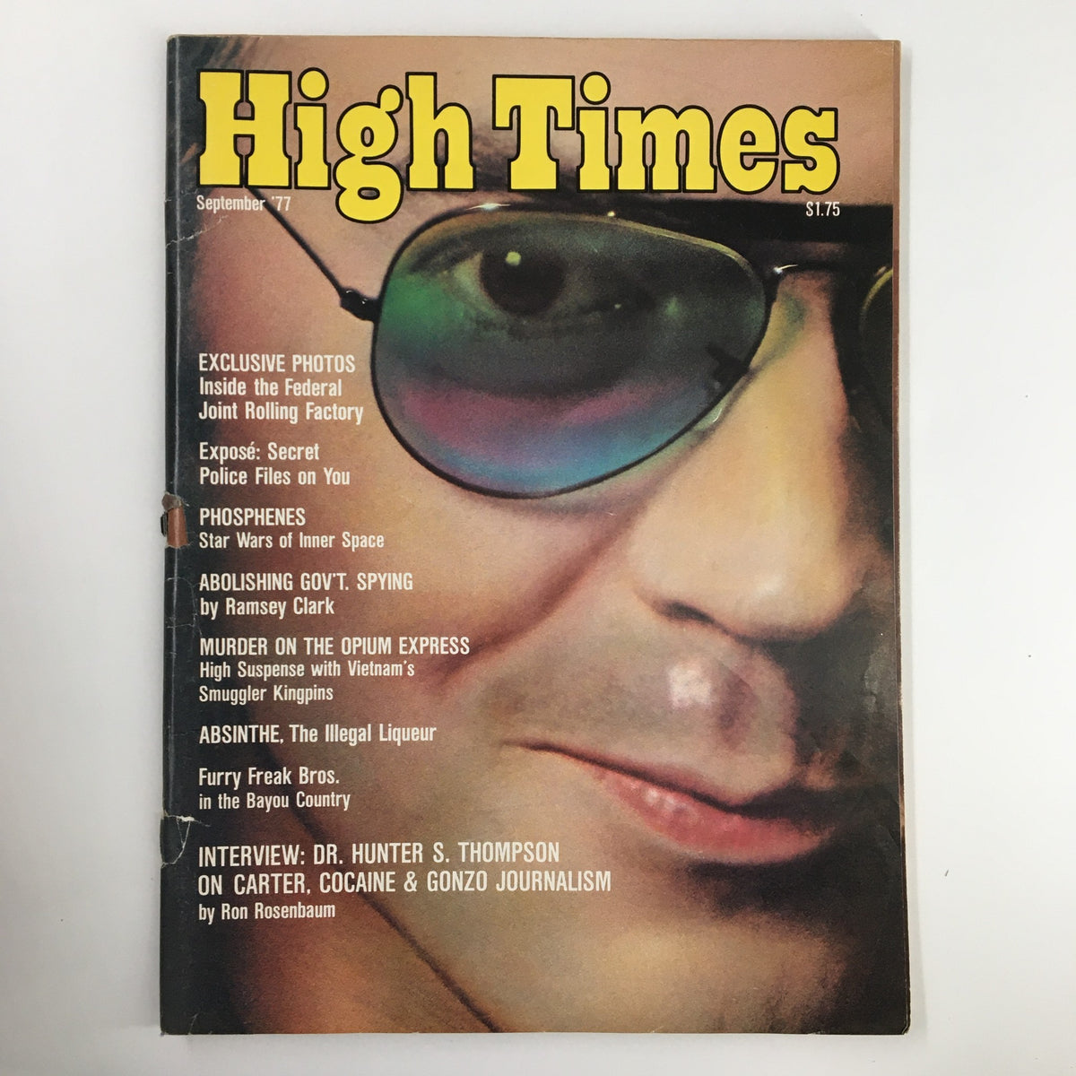 Vintage High Times Magazine September 1977 Inside The Federal Joint Rolling Factory