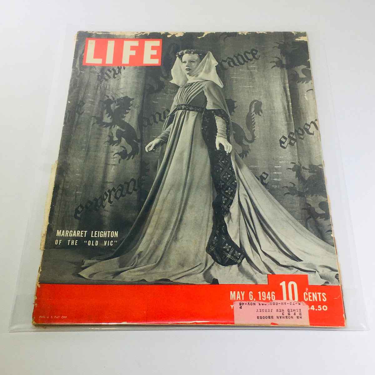 Life Magazine May 6 1946 Featuring Margaret Leighton Of The Old Vic - Vintage Collectible