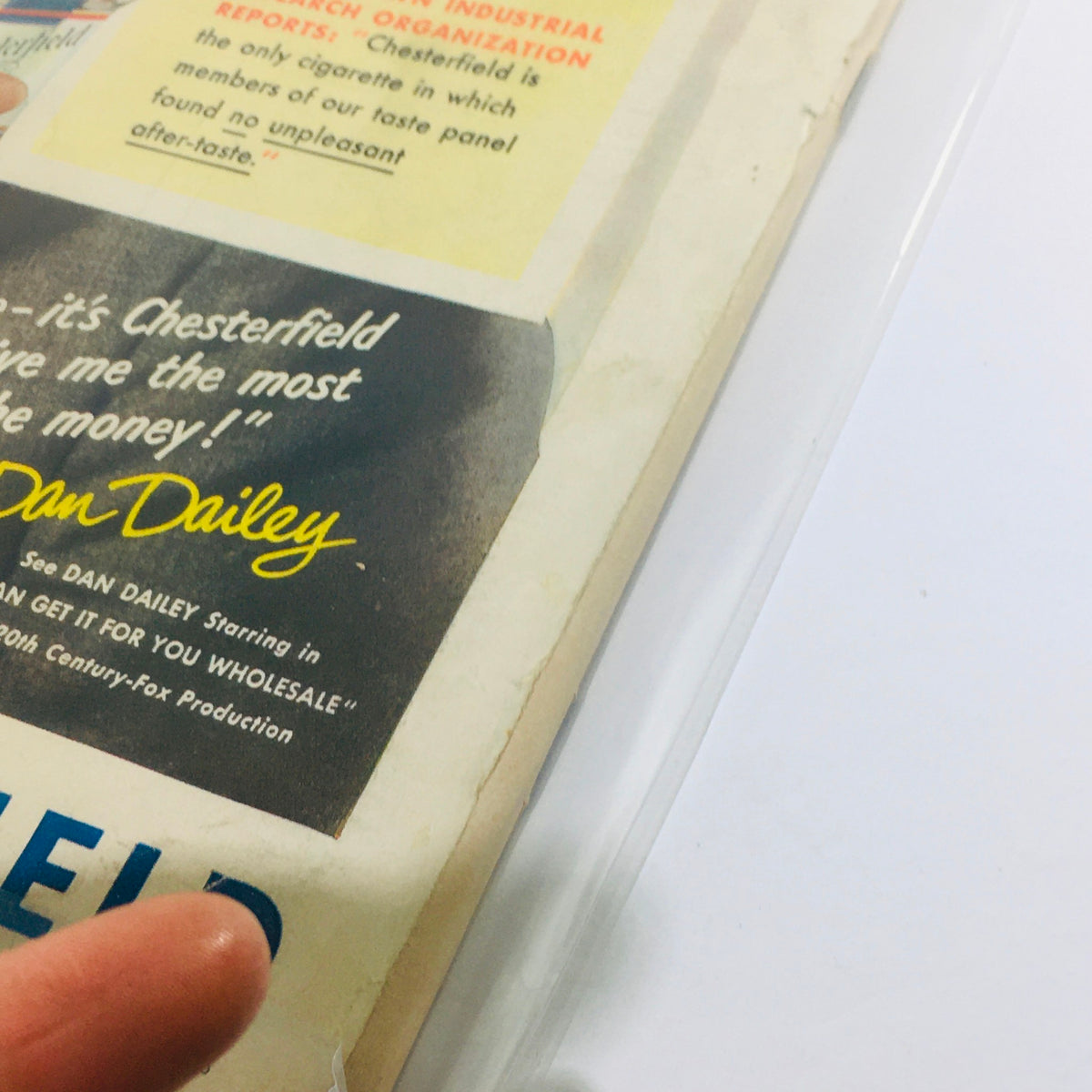 Detail of an advertisement page inside the June 4, 1951, Life Magazine, highlighting promotional content with a vintage theme, part of 'VTG Life Magazine: June 4 1951 - Rising German Model/Red Attack/Tito Recovers'.