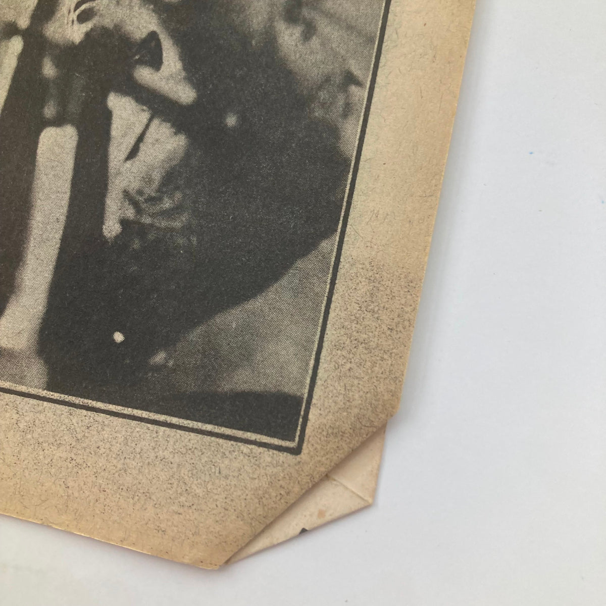 Close-up view of the back cover of the Country Song Roundup Magazine April 1972, highlighting its vintage wear and historical significance in documenting country music history.