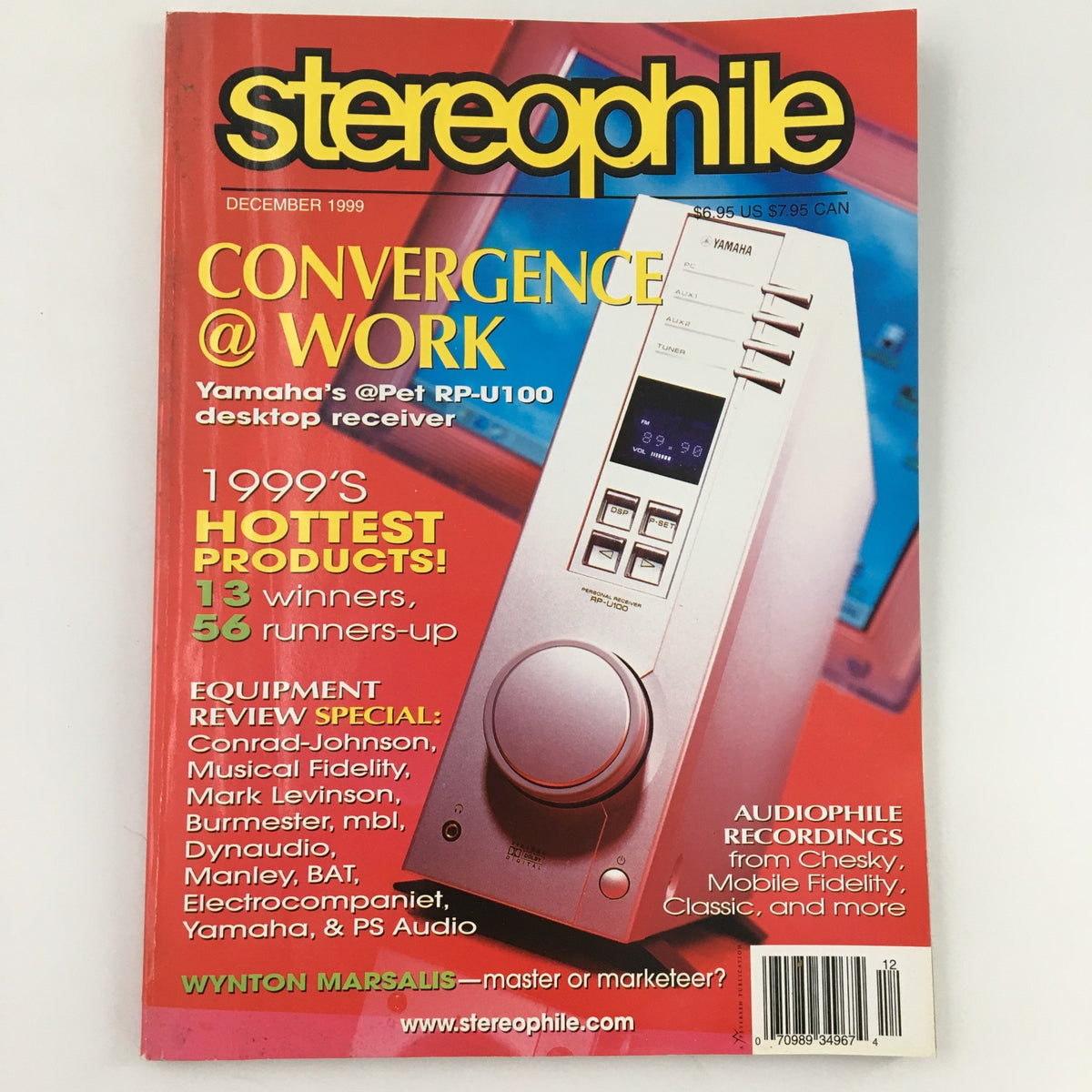Stereophile Magazine December 1999 Wynton Marsalis Master or Markeeter Newsstand