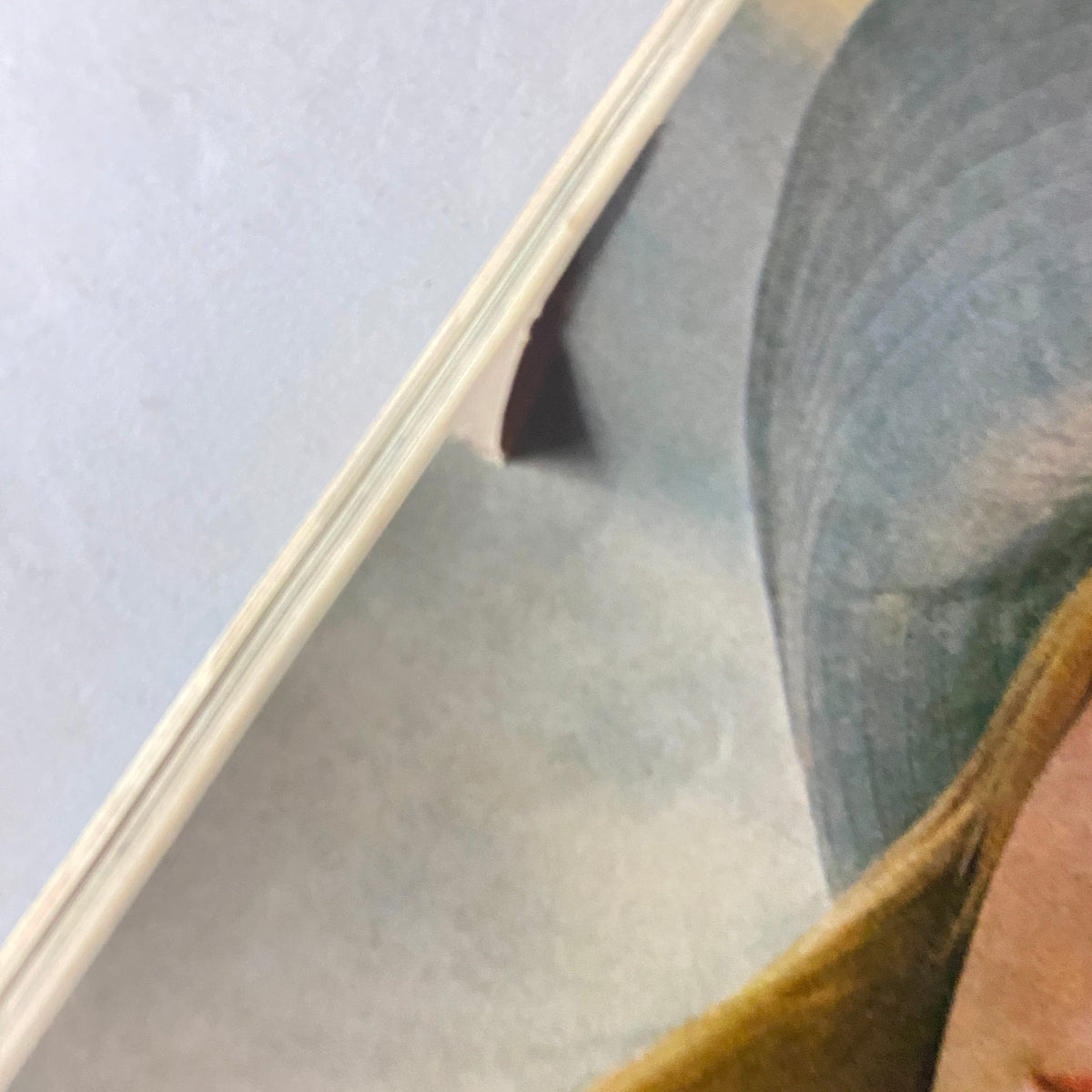 Close-up of the Cover Girl advertisement from Teen Magazine May 1969 focusing on product details and the model's beauty.