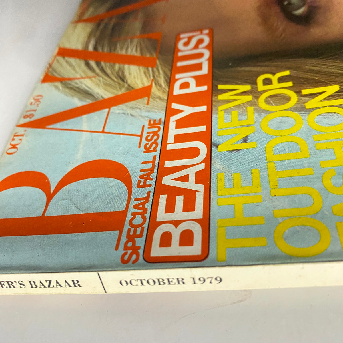 Harper's Bazaar Magazine October 1979 Nancy Donahue Cover VG