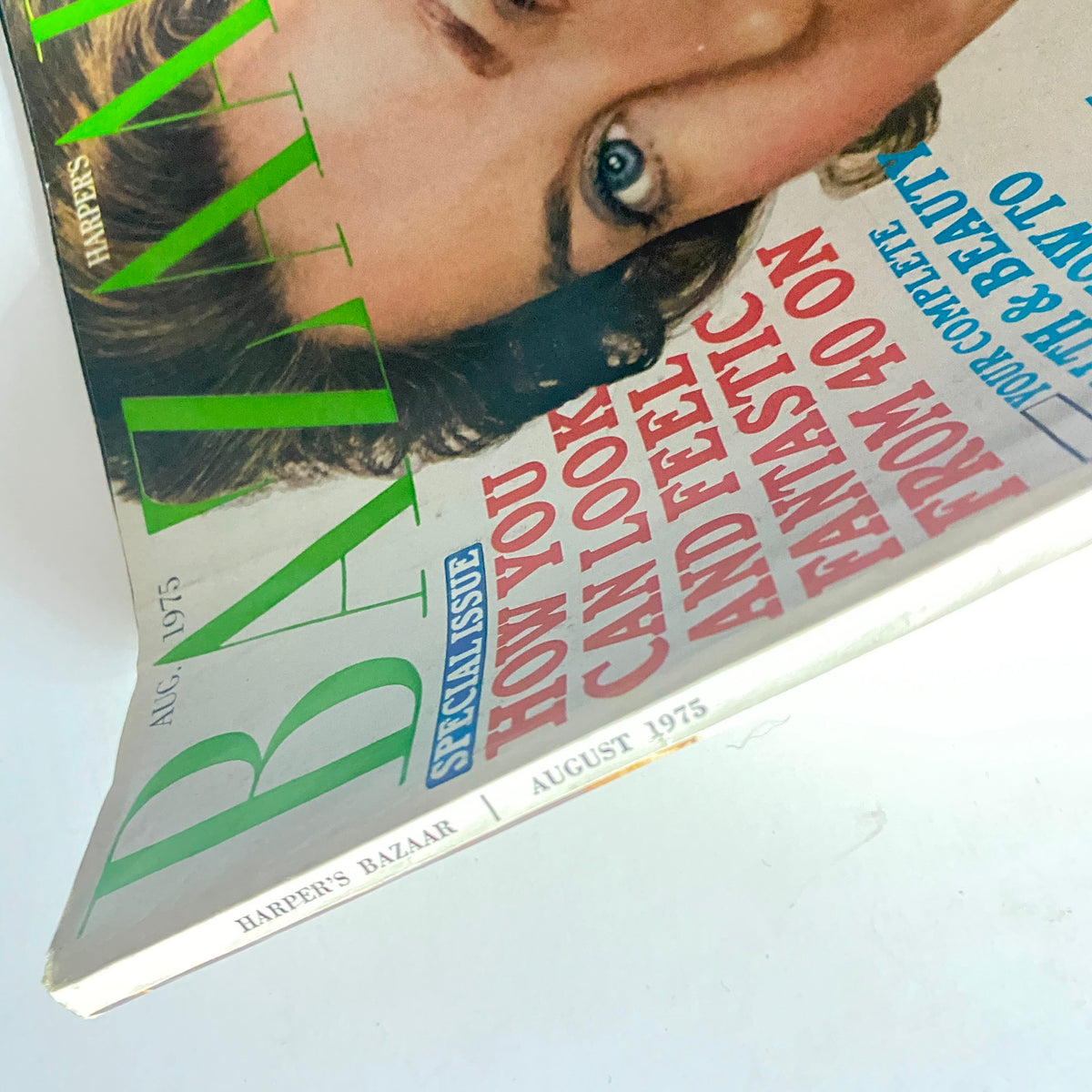 Harper's Bazaar Magazine August 1975 Grace Kelly, Princess of Monaco No Label
