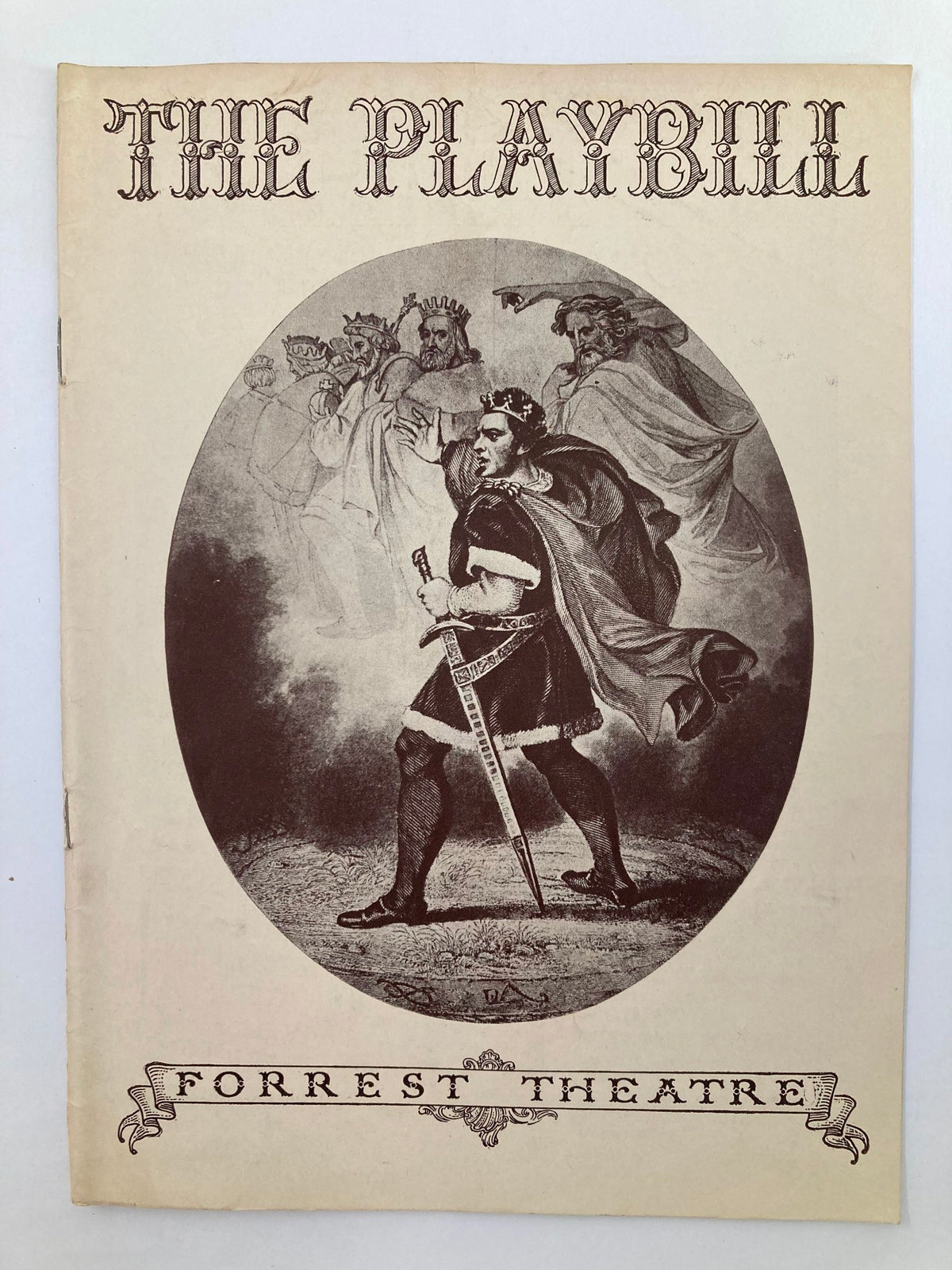 1938 Playbill Forrest Theatre James Barton in Tobacco Road