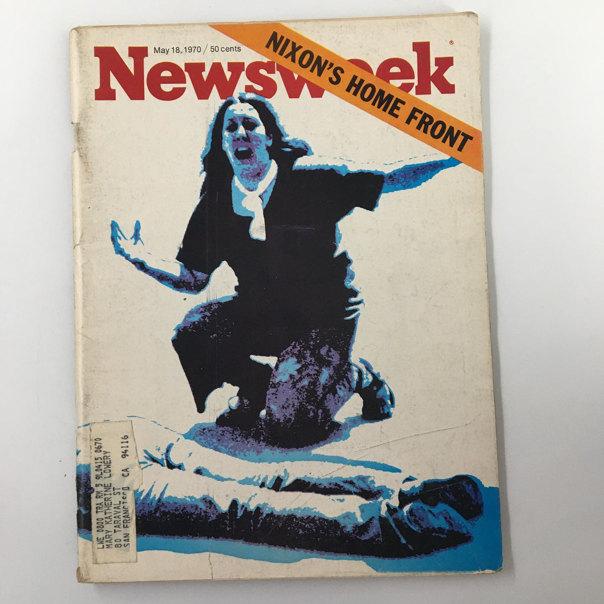 Vintage Newsweek Magazine May 18 1970 Richard Nixon's Home Front
