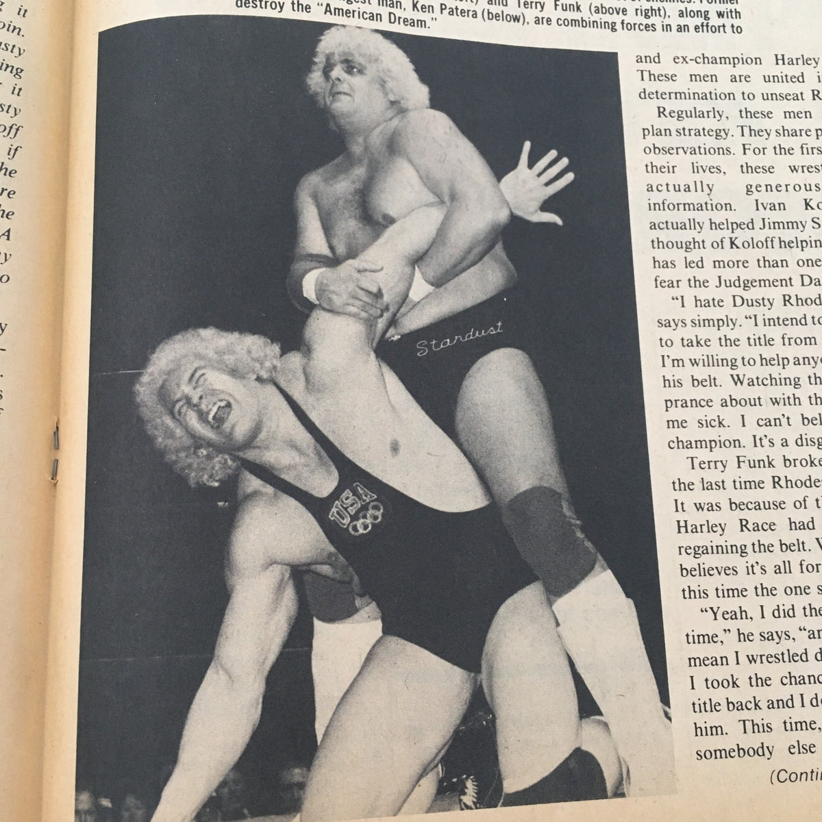 Inside Wrestling Magazine October 1981 displaying an intense wrestling scene with wrestlers in action, capturing the dramatic moments of the sport's golden age.