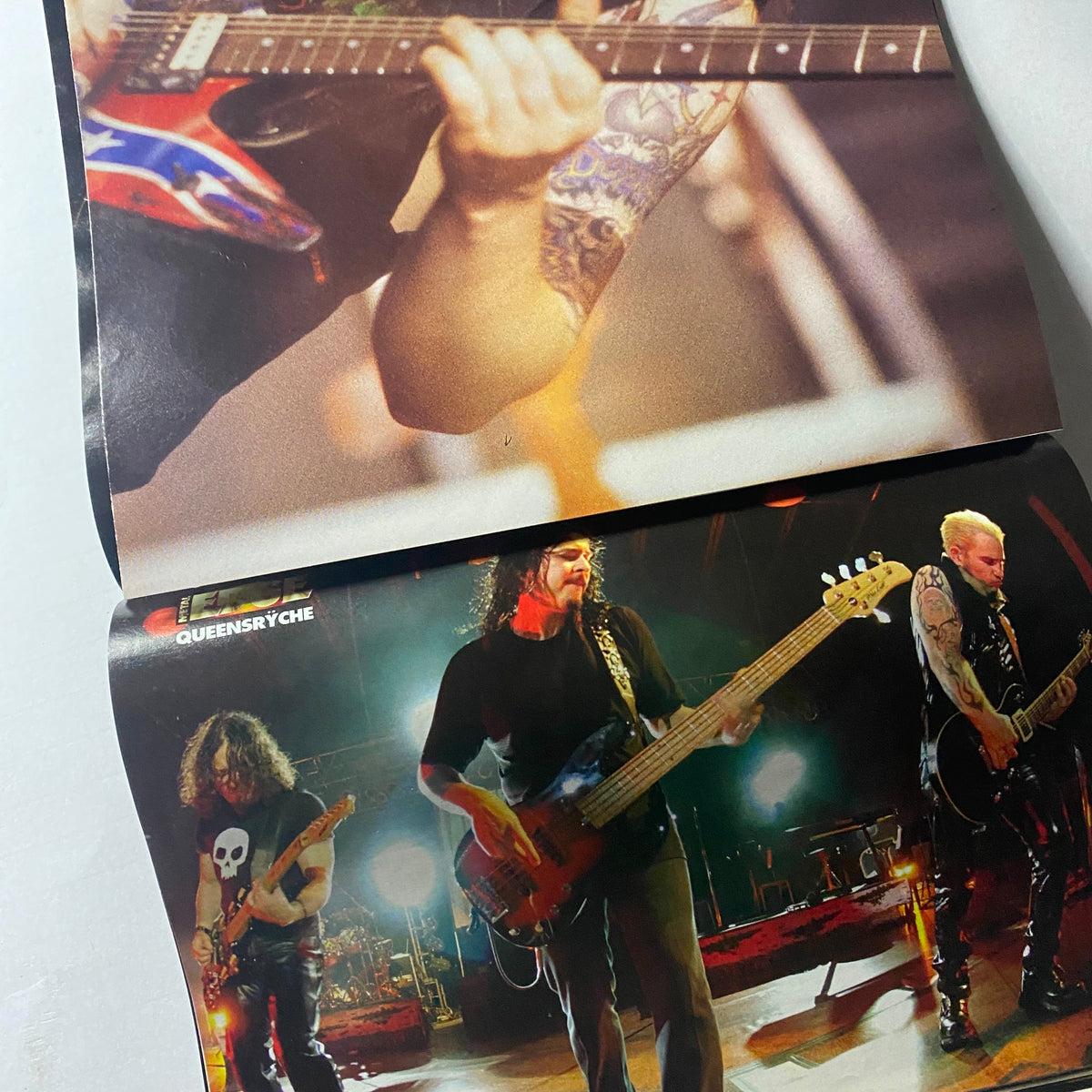 Metal Edge Magazine April 2005 Dimebag Darrell, Godsmack w Poster No Label VG